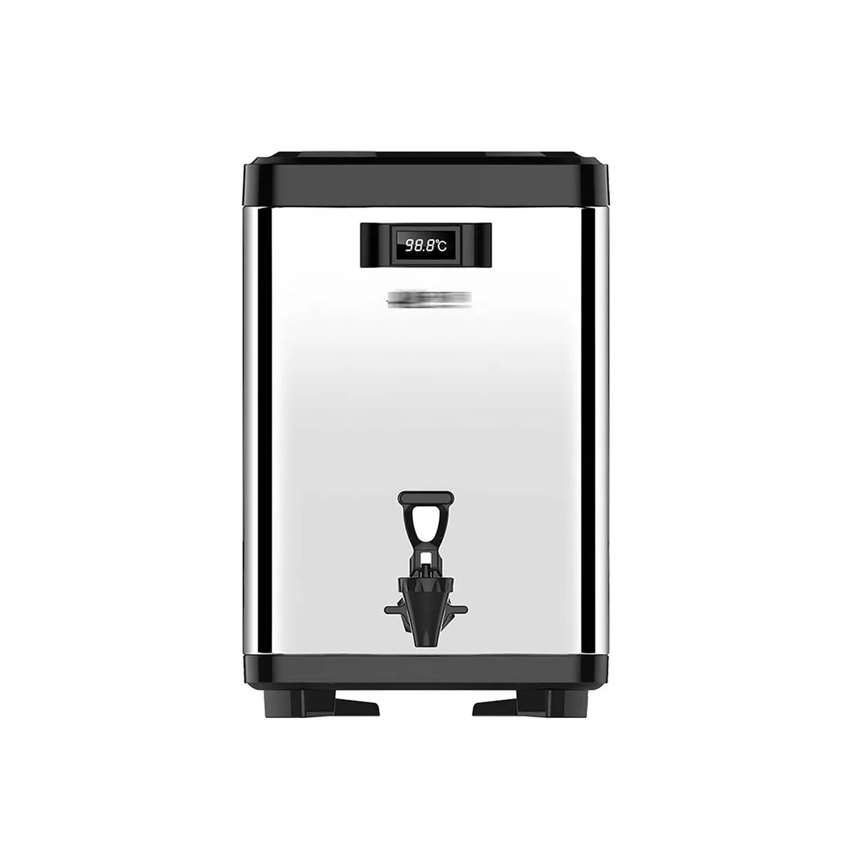 Cafetera Térmica Profesional de Acero Inoxidable 304 6L/8L/10L con Grifo, Doble Pared y Termómetro Digital – Termo para Café 24h, Ideal para Bares, Restaurantes y Eventos