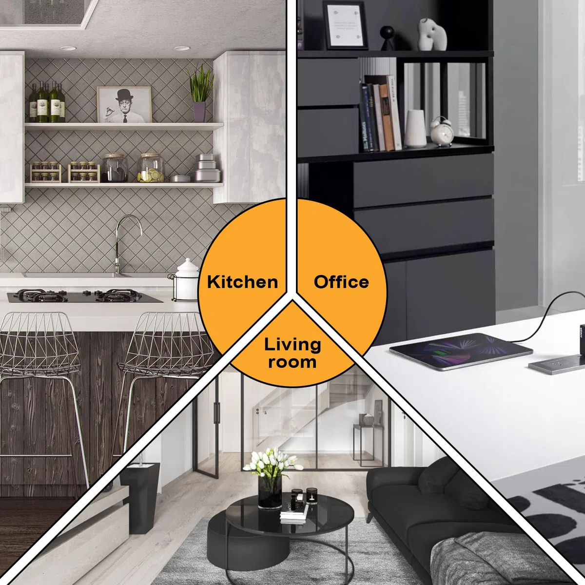 Organizador de estante para café, soporte para tazas K y café espresso con gran capacidad, cesta de almacenamiento para cápsulas de café de metal