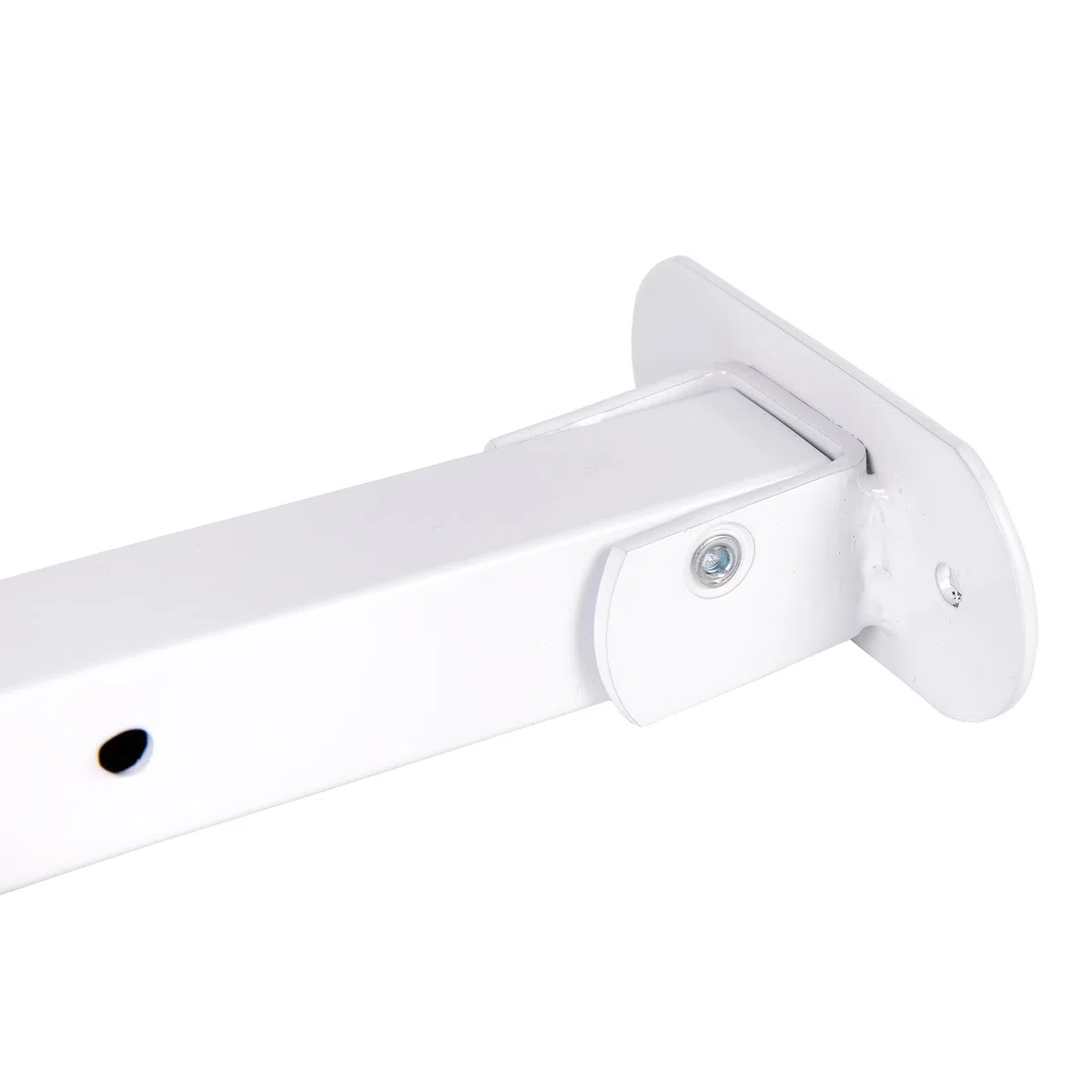 Cofan Tendedero de Pared abatible | Juego de 2 Soportes | Aplicación hasta 150 cm | Incluye Tornillos y Tacos | Longitud: 50,5 cm