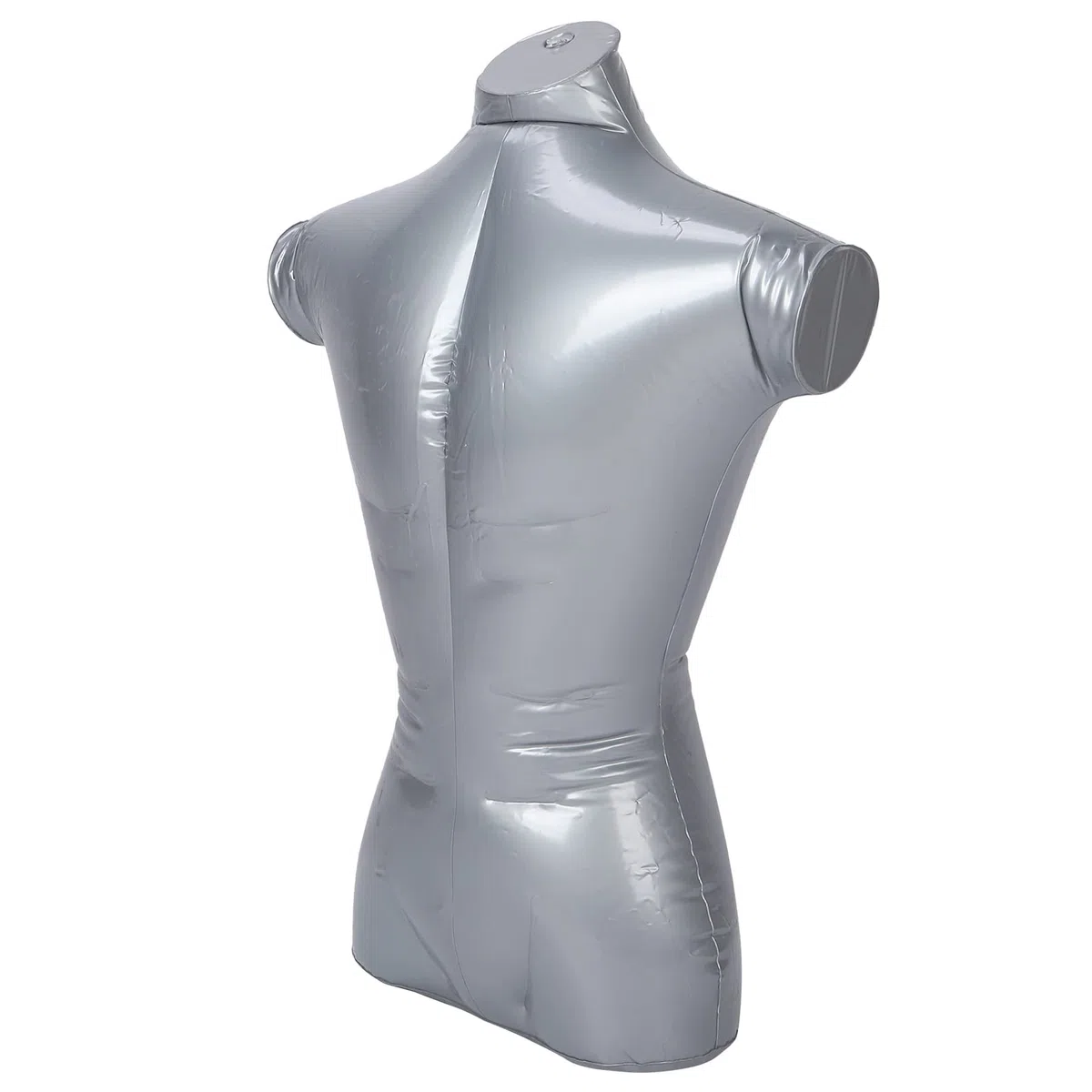 Estante de Exhibición de Ropa Inflable de Annequin, Soporte de Exhibición de Camiseta de Torso de Annequin para Ropa de la Parte Superior del Cuerpo de PVCodel, Expositor de
