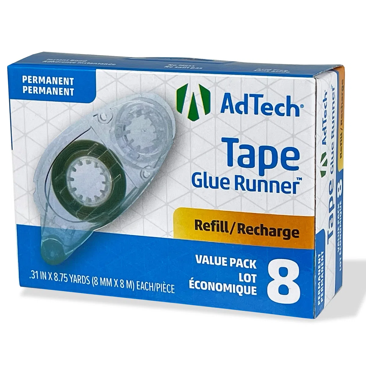 Ad-Tech Crafter 's Cinta Unidades Valor, acrílico, Multicolor