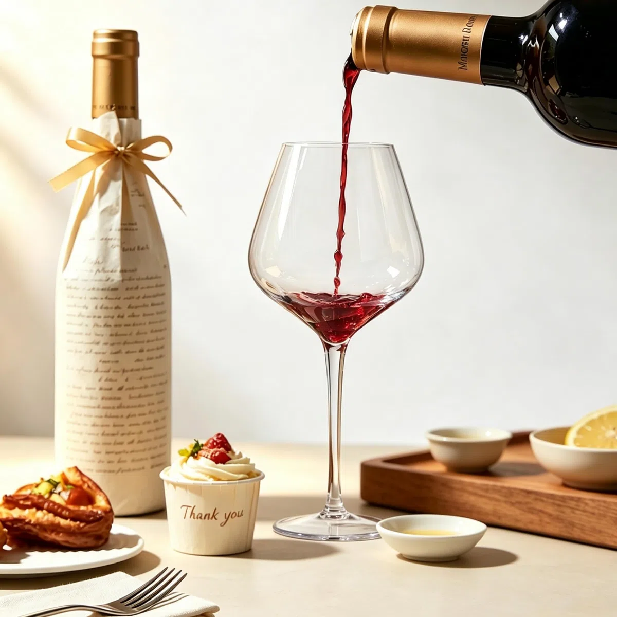 HAHASHOW Copas de Vino Tinto de Plástico Tritan Irrompibles Transparentes,530ml Juego de Vasos de Vino Inastillables Aptos Para Lavavajillas,Restaurantes y Fiestas, Juego de 4