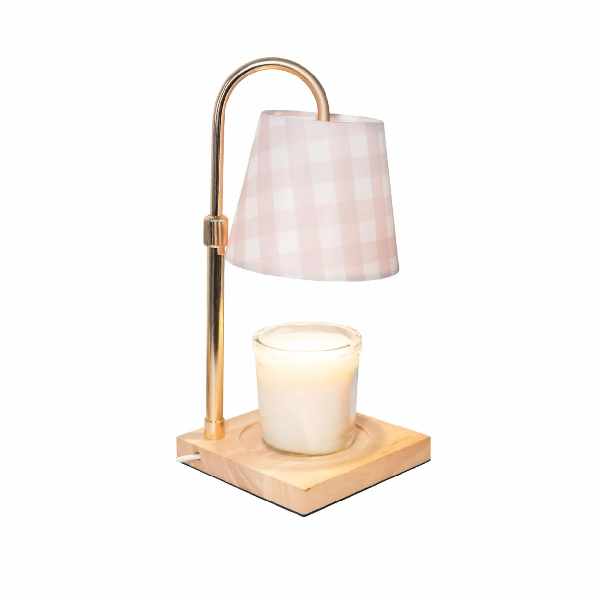 Flamingueo Lámpara Calienta Velas - Candle Warmer Lamp - Decoracion Hogar - Intensidad Regulable - con Temporizador - Altura Ajustable
