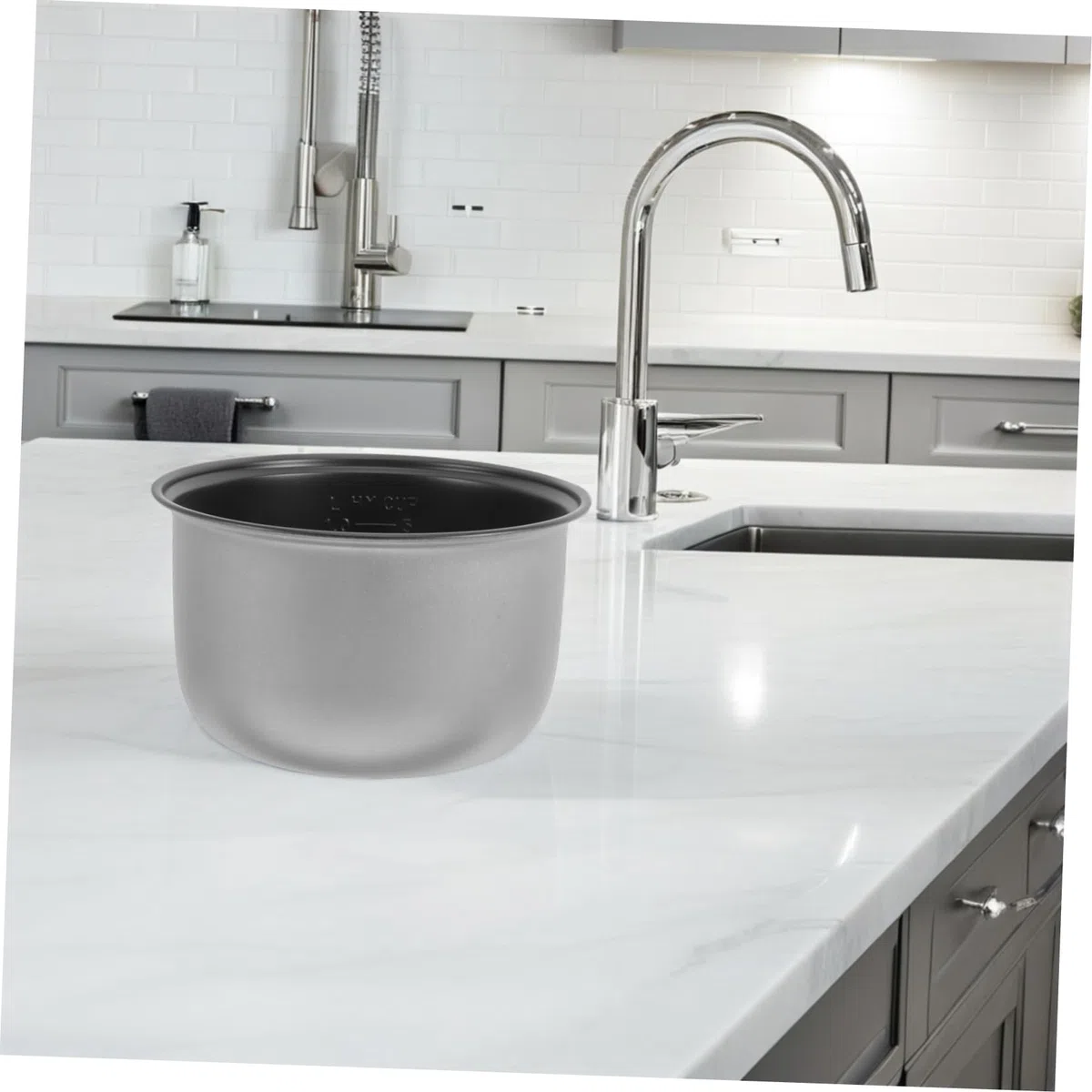 MAGICLULU Revestimiento Antiadherente para Olla Arrocera 2l Repuesto De Aleación De Aluminio