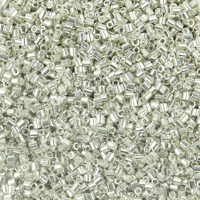 Kit de fabricación de pulseras, 1100 cuentas de tubo de vidrio y espaciadores para hacer joyas de bricolaje, cuentas de semillas de color AB de 2 mm para pulseras y collares