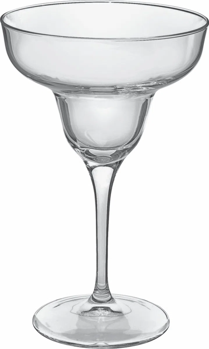 Bormioli 166440-b65 Ypsilon Vaso de Margarita Transparente 33,5 cl Conjunto de 6