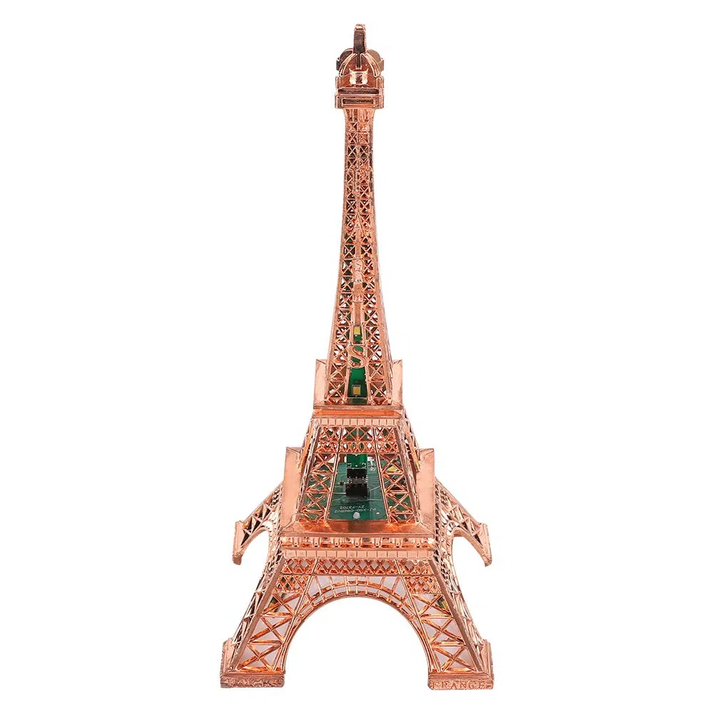 Réplicas De La Torre Eiffel, Lampe De La Tour Eiffel, Luces De Pared, Torre De Luz LED Luminosa Hermosa Decoración del Hogar Modelo De Metal Artesanía Regalo Ornamento