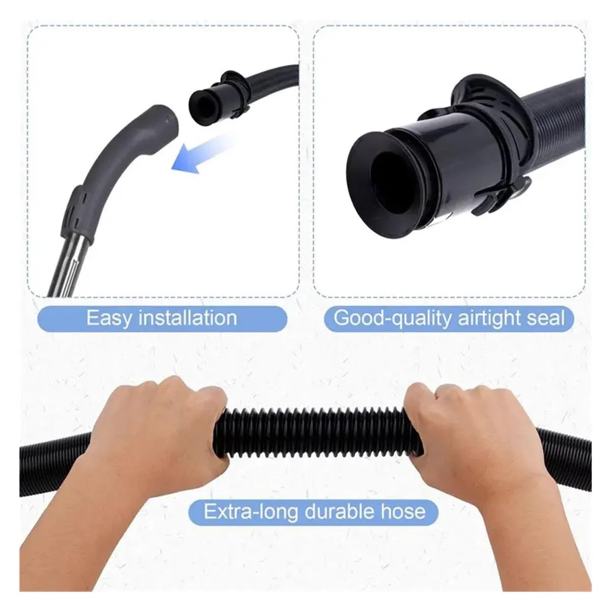 Piezas de Repuesto for aspiradora-Manguera Duradera, Compatible con Shark, Modelos LA502, LA502NP LA322, LA322NP LA300