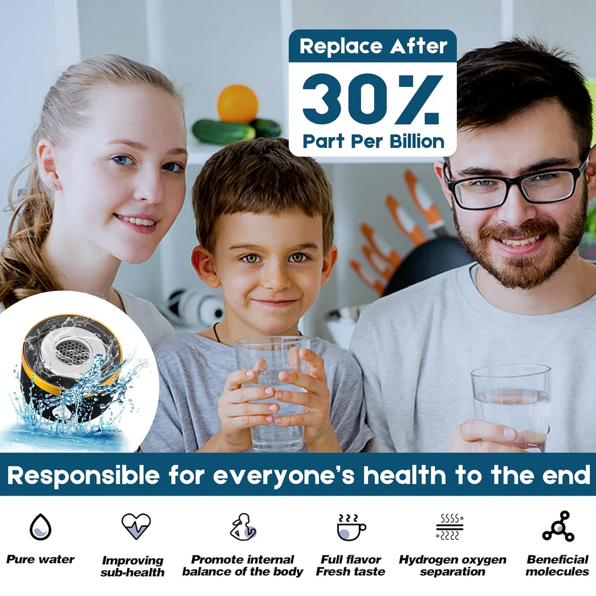 N.P Botella de agua de hidrógeno con tecnología PEM y SPE, hasta 1500 ppb, generador de agua de hidrógeno portátil, nueva tecnología ionizador de agua de vidrio