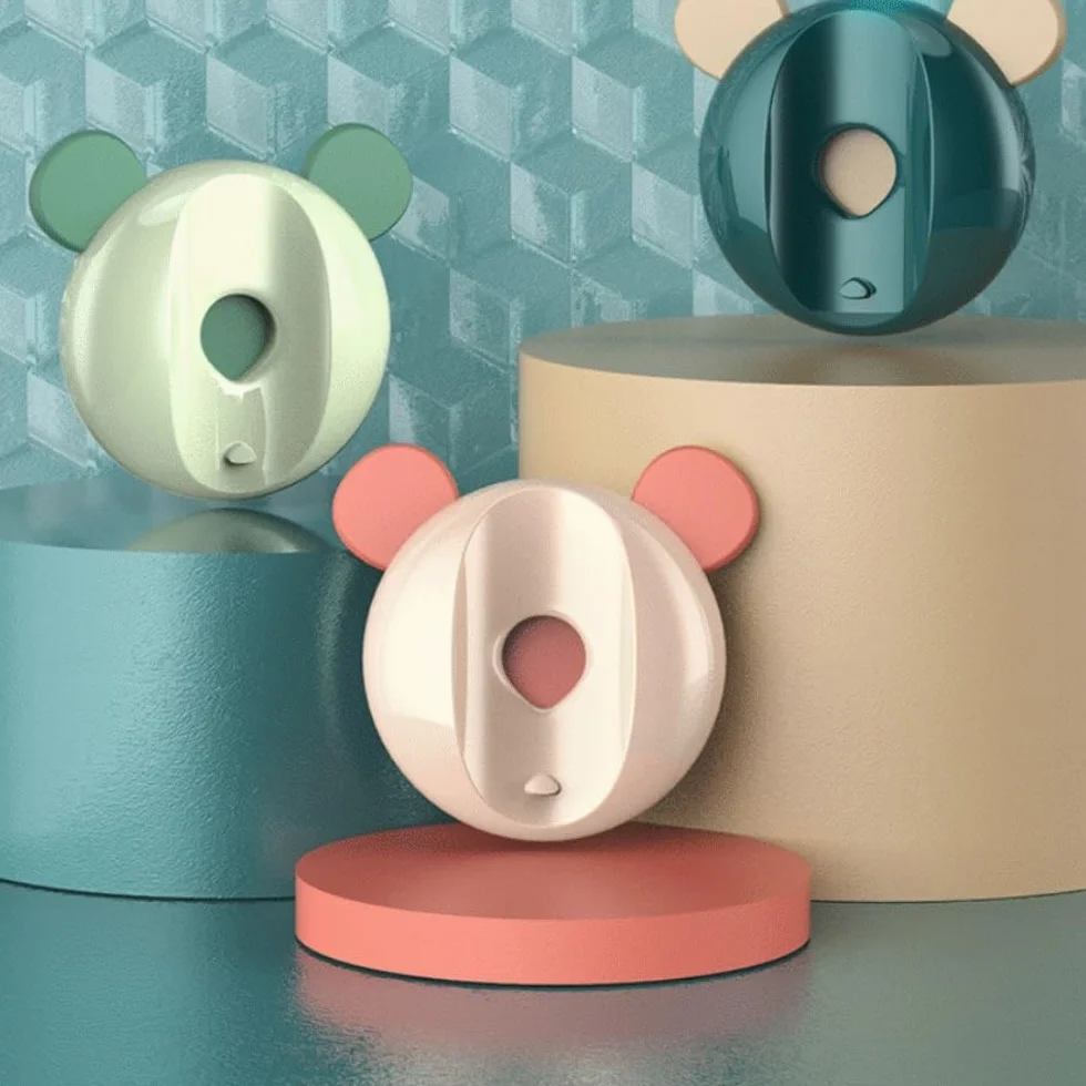 Organizador Cepillos De Dientes Soporte Magnético For Cepillo De Dientes Eléctrico, Sin Necesidad Perforación, Montado En La Pared Accesorios De Baño(Pink)