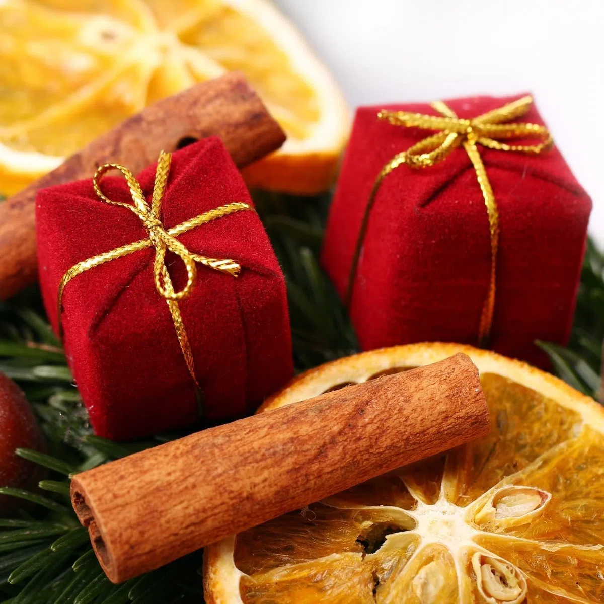 20 rodajas de naranja secas y 20 varitas de canela, decoración para guirnalda de Navidad, decoración natural, para guirnalda de Adviento