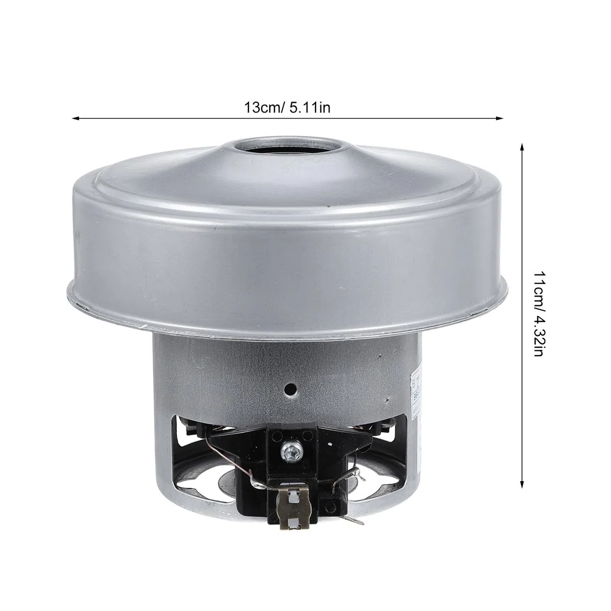 Motor de Aspiración 1200w para Aspiradora de Agua, Motor de Hierro con Succión Potente y Seguridad para Equipos de Limpieza Industrial y Residencial