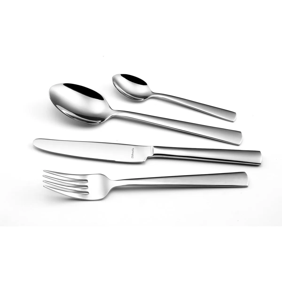 Amefa 192300WV70F92 - Cubertería (48 Piezas, Incluye Cubiertos para Ensalada)