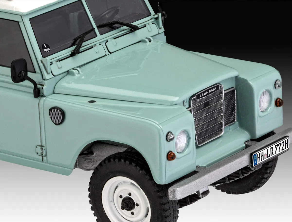 Revell GmbH Revell 07047 7047 - Kit de Modelos de plástico para Land Rover Serie III, Multicolor, 1/24