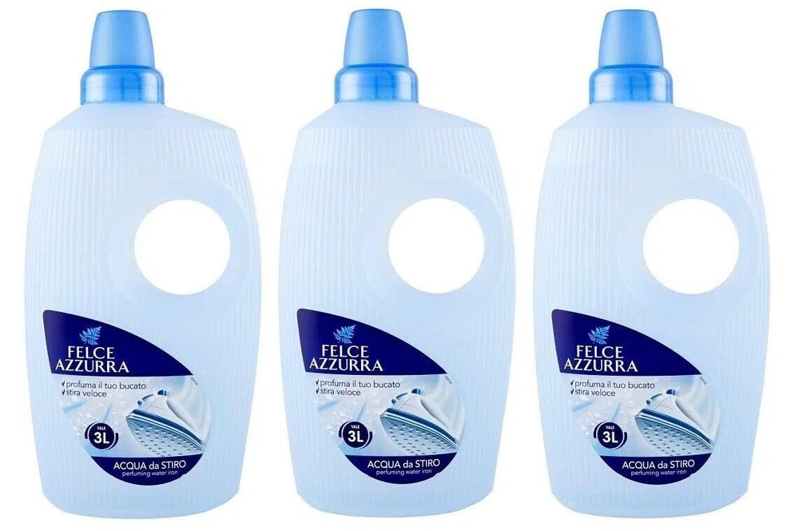 Felce Azzurra Acqua Profumata per Ferro da Stiro, 3 unidades, agua perfumada para plancha 1000 ml