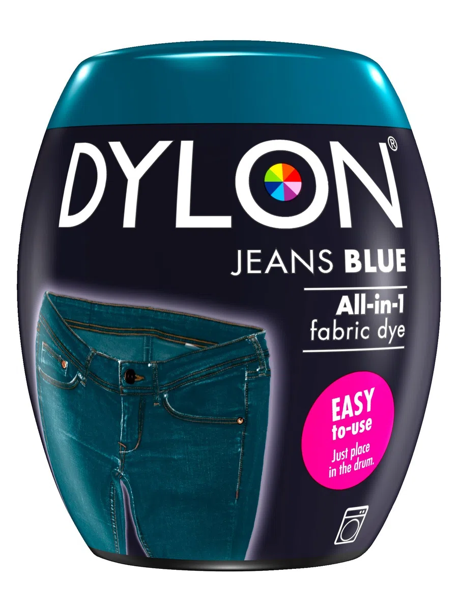 Dylon Machine Dye Pod - Jeans Blue, 350g (Jeans Blue x2)