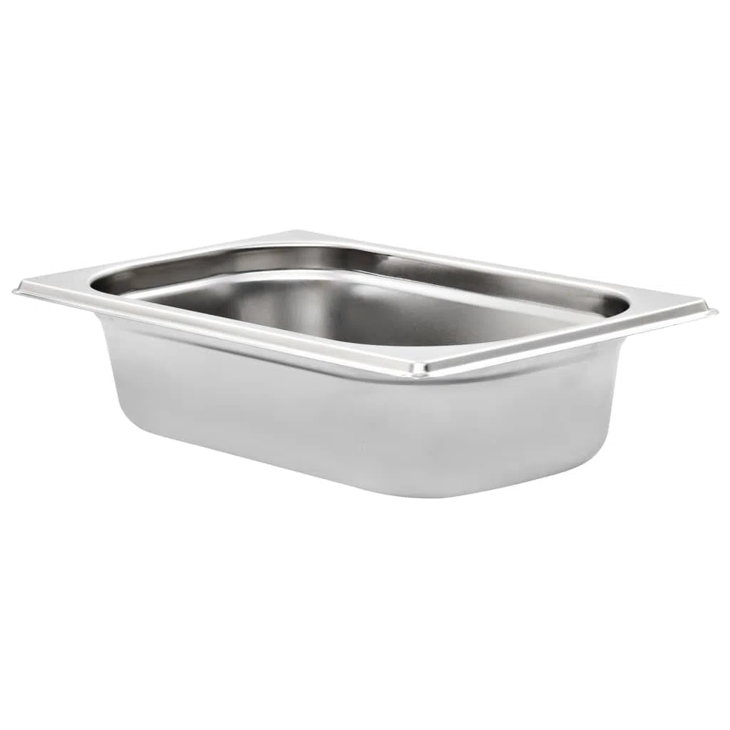Bandejas Gastronorm 8 unidades GN 1/4 65 mm acero inoxidable,Casa y jardín,Cocina y comedor,Accesorios para aparatos de cocina,Accesorios para mesas de vapor,Cubetas para mesas de vapor-50901