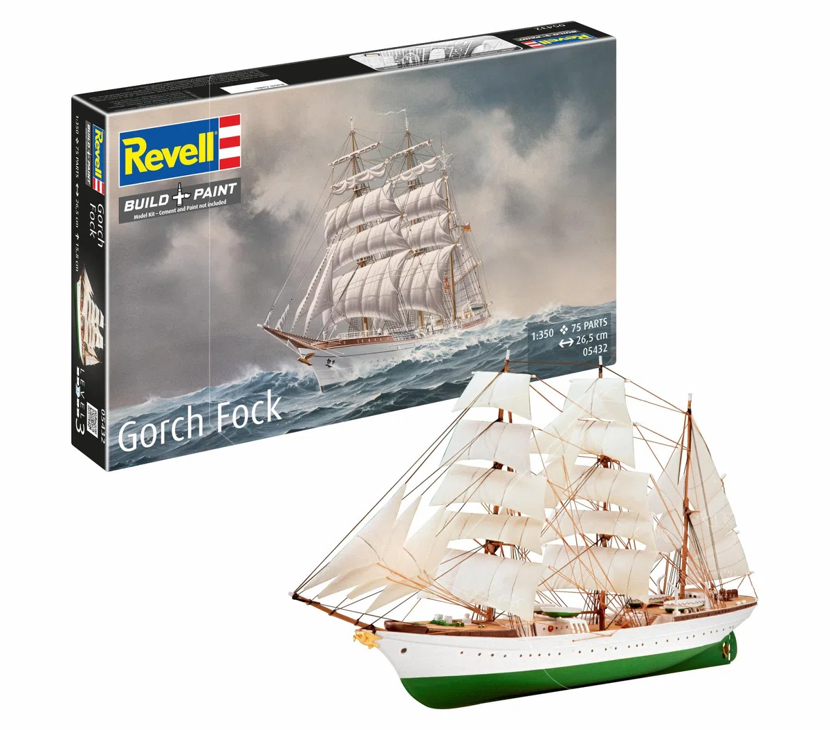 Revell - Maqueta Gorch Fock
