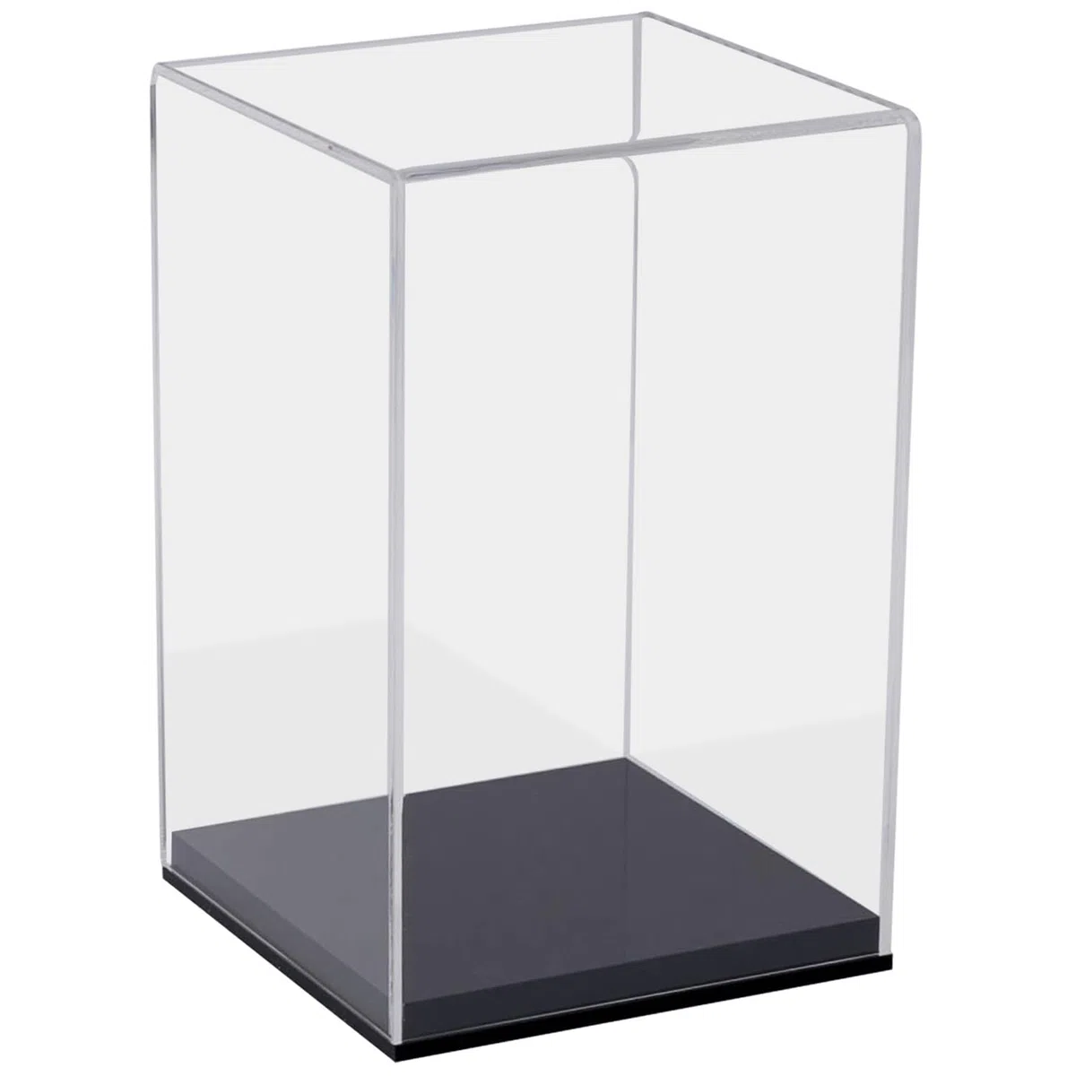 HMF Vitrina Expositora, Vitrina de Acrílico para Colecciones y Figuras | 14 x 14 x 22 cm