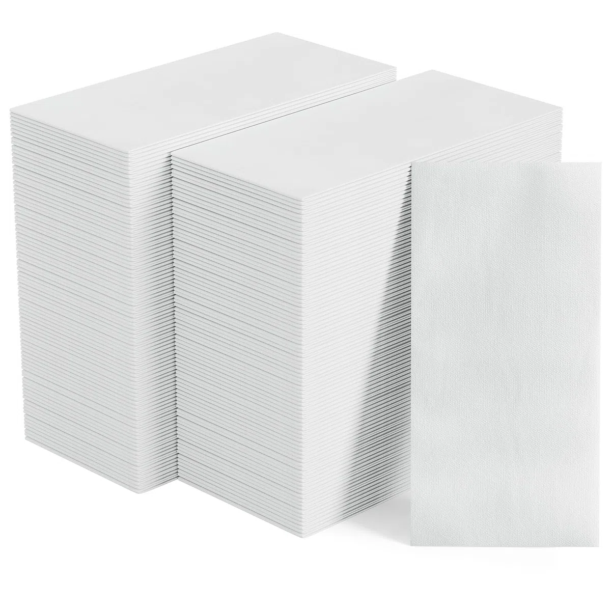 Paquete de 420 Toallas de Mano Desechables para Baño, Servilletas de Papel Suave y Absorbente, Toallas Papel Secamanos Invitados Decorativas para Cocina, Fiestas, Bodas, Cenas