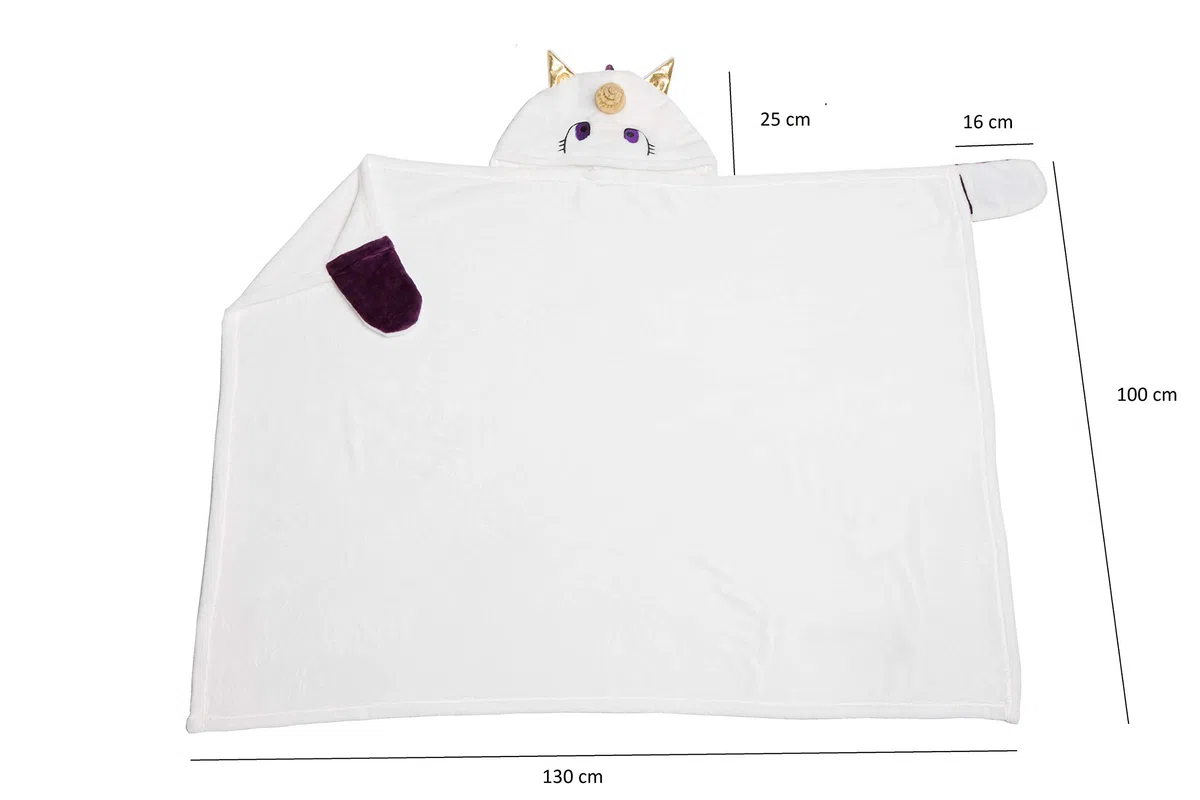Lavatelli Manta Sofa Unicornio, Suave Microfibra para Sofa, Capa con Pelo ultrasuave, 100x130cm, Manta Cama 150, Plaid Cama. Poncho, cobija Individual, o Colcha Sofa. Idea, Mantas para Cama