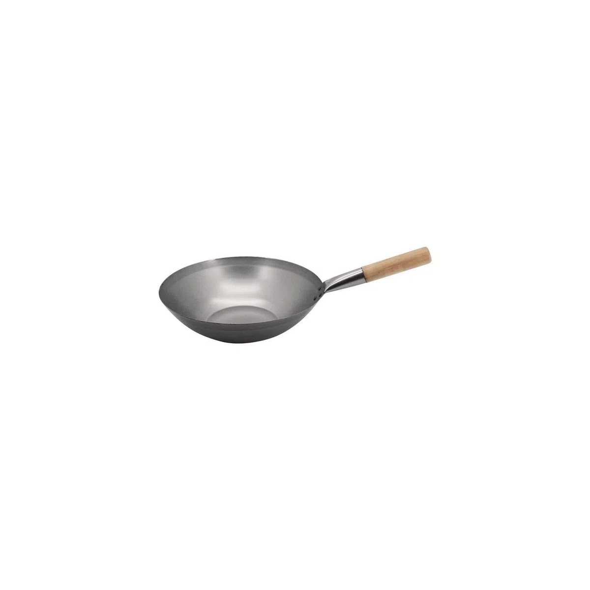Vogue K296 WOK, fondo plano hecho de acero suave, 32,4 cm de diámetro