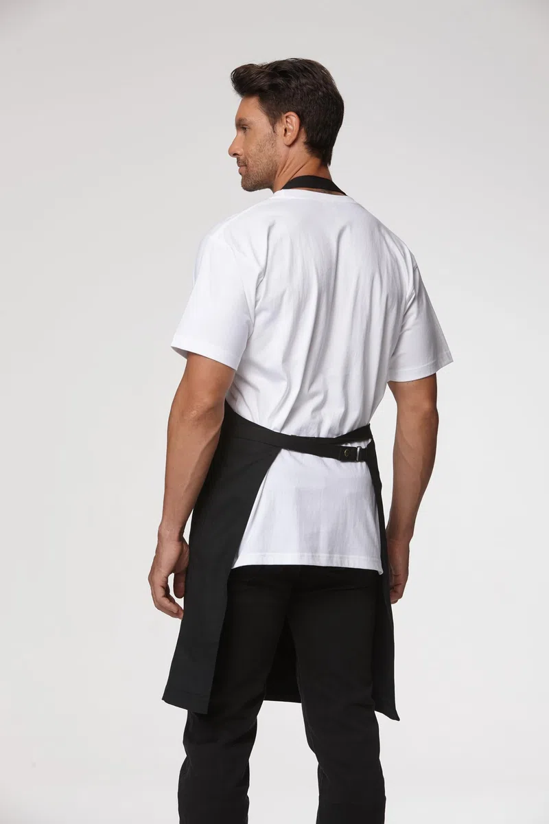 Delantal de cocina ajustable con bolsillos, duradero, impermeable, delantales profesionales para hombres y mujeres, 4251GB