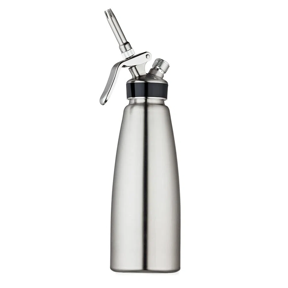 García de Pou Sifón Montador De Nata 1 L Ø 9,5X26,5 Cm Plateado Inox
