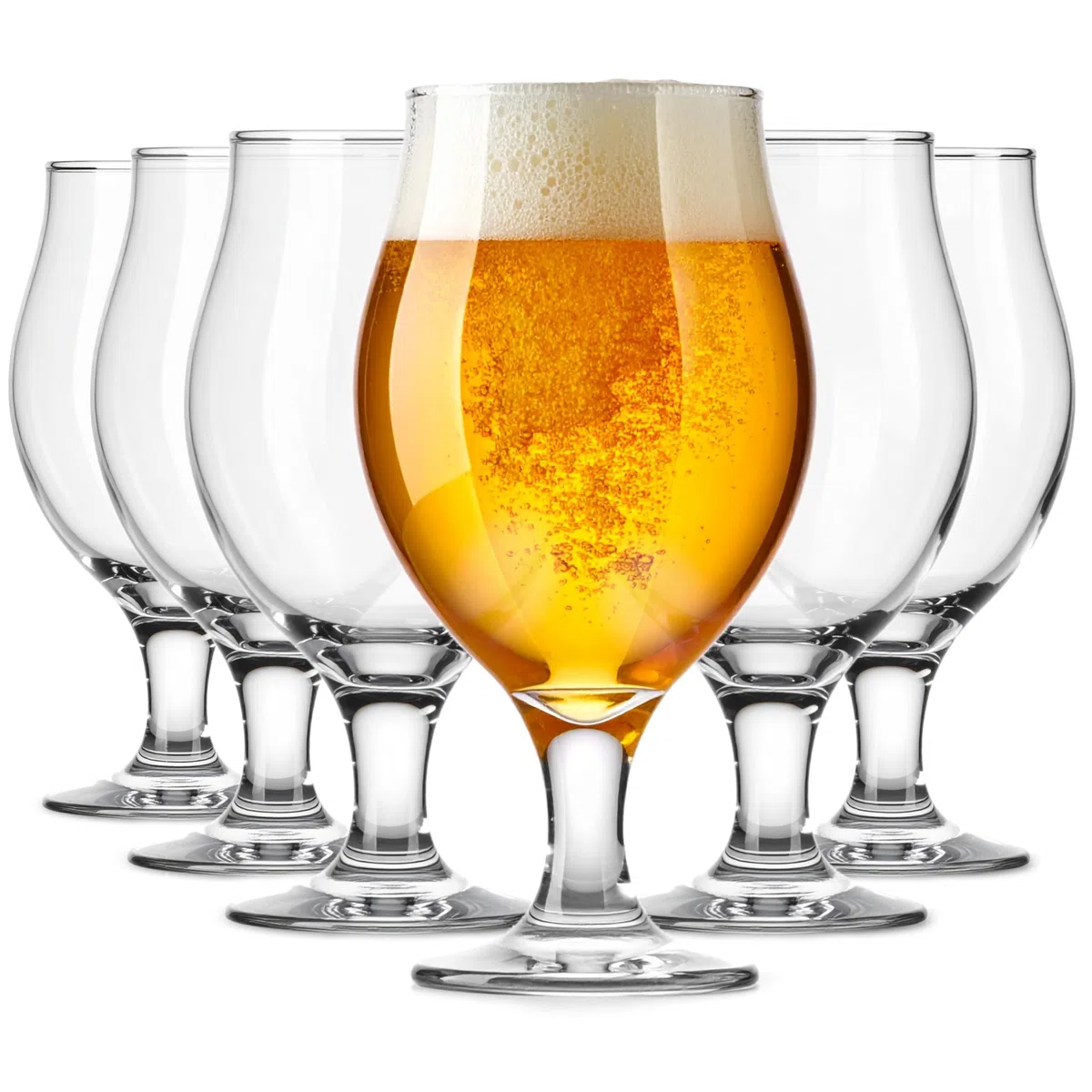 Glasmark Krosno Set De Vasos De Cerveza 0,5 Litros Vasos De Cerveza Vaso De Cerveza Vaso Para Cóctel Vasos De Cóctel Resistentes Al Lavavajillas 6 X 500Ml
