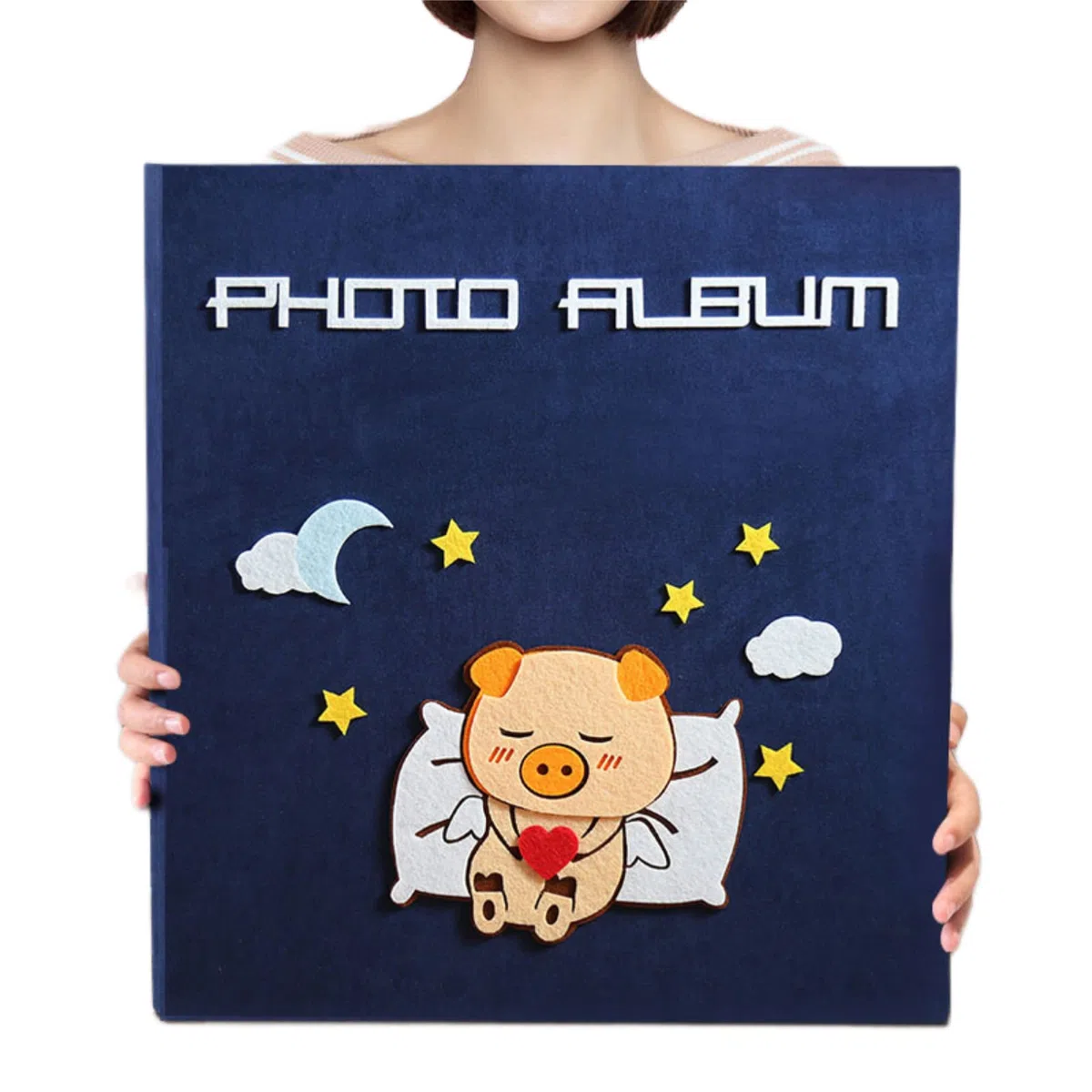 Álbum Infantil Tipo intersticial, álbum de Fotos de Gran Capacidad de 6 Pulgadas 1000, página Interior de PP película de Alta Permeabilidad.