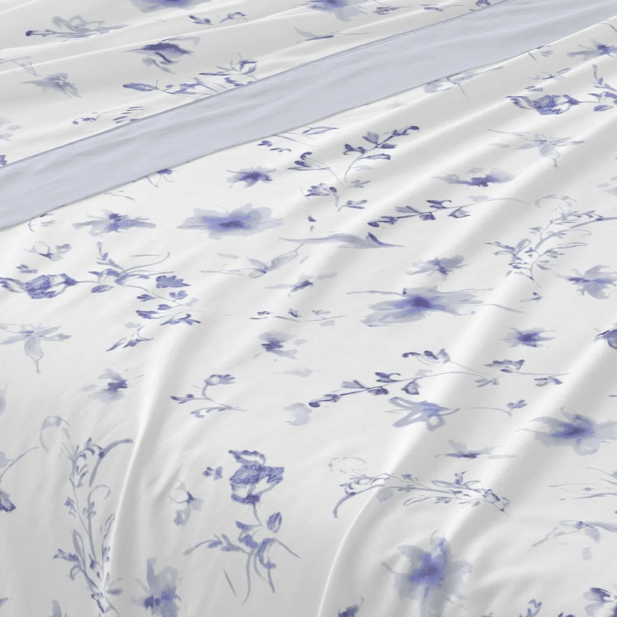 Burrito Blanco | Juego de sábanas | Cama de 135cm. (+Medidas Disponibles) | Diseño 048 | Color Azul (135x190/200cm.)