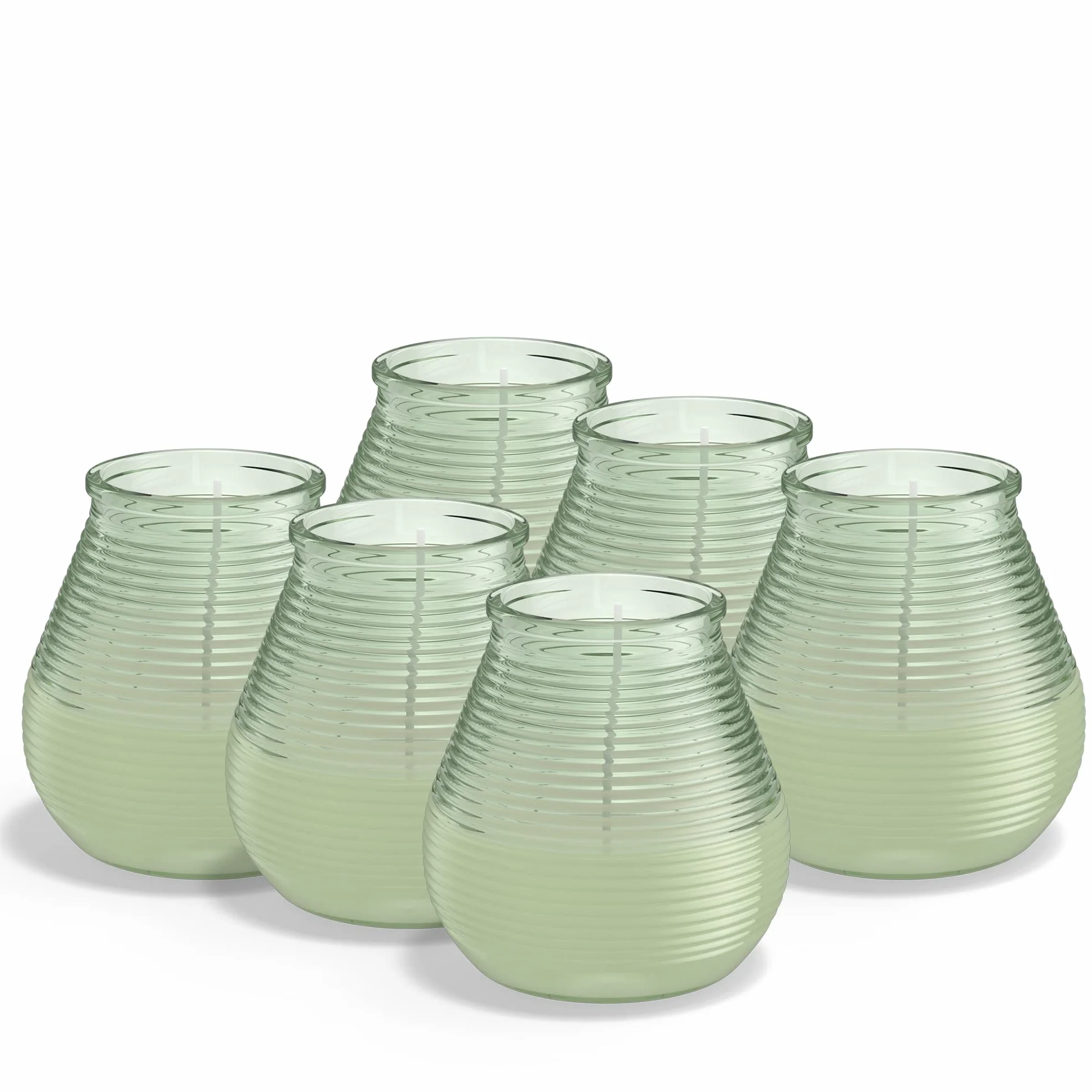 BOLSIUS – Outdoorkerzen - Citronella - Im Glass - Grün - 6 Stück 8717847154927 Outdoor Glass