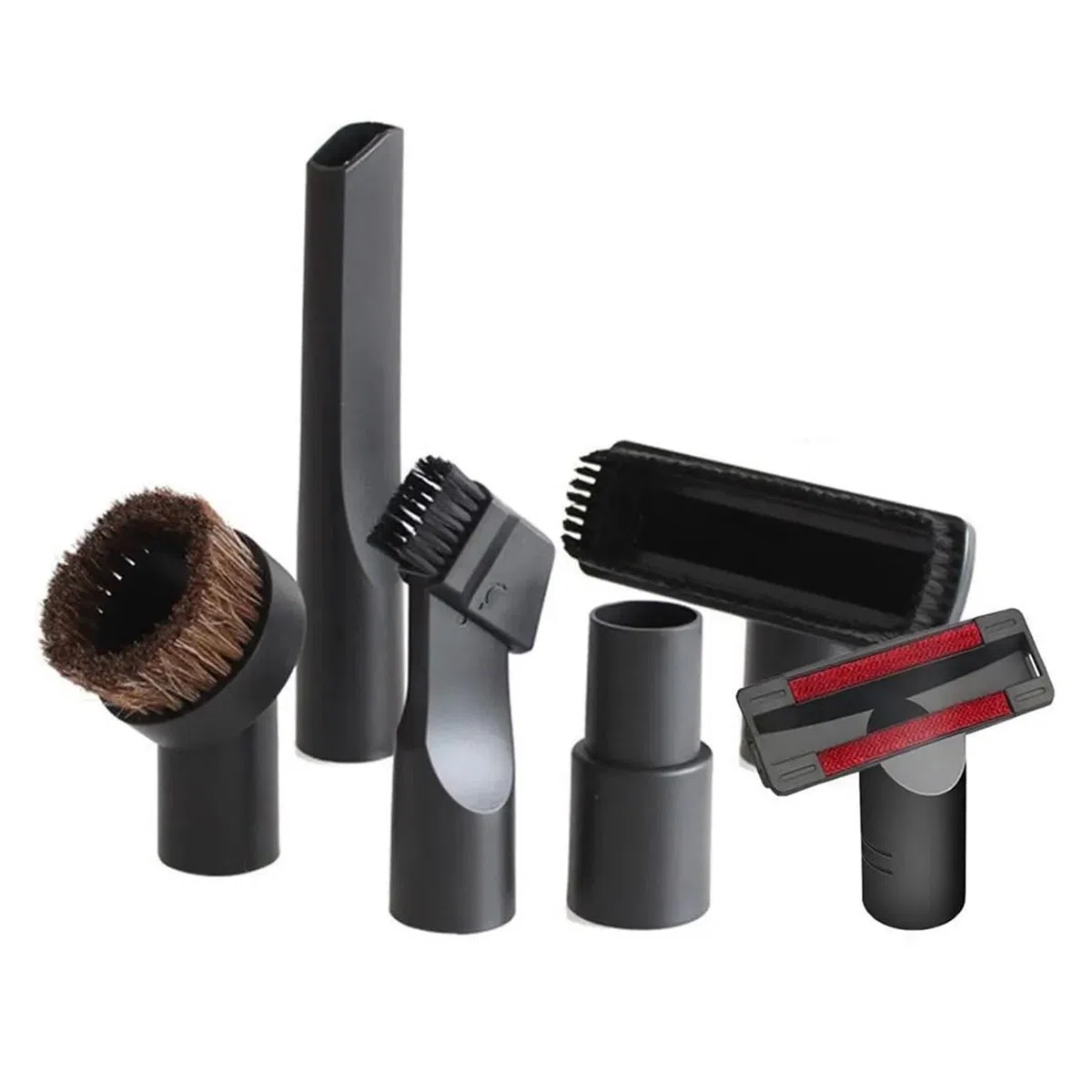 6 en 1 Compatible con Boquilla de Cepillo de aspiradora y Kit de Accesorios Vax, Volta, Bissell Reductor Accesorio Convertidor Adaptador de Puerto de Manguera de Polvo