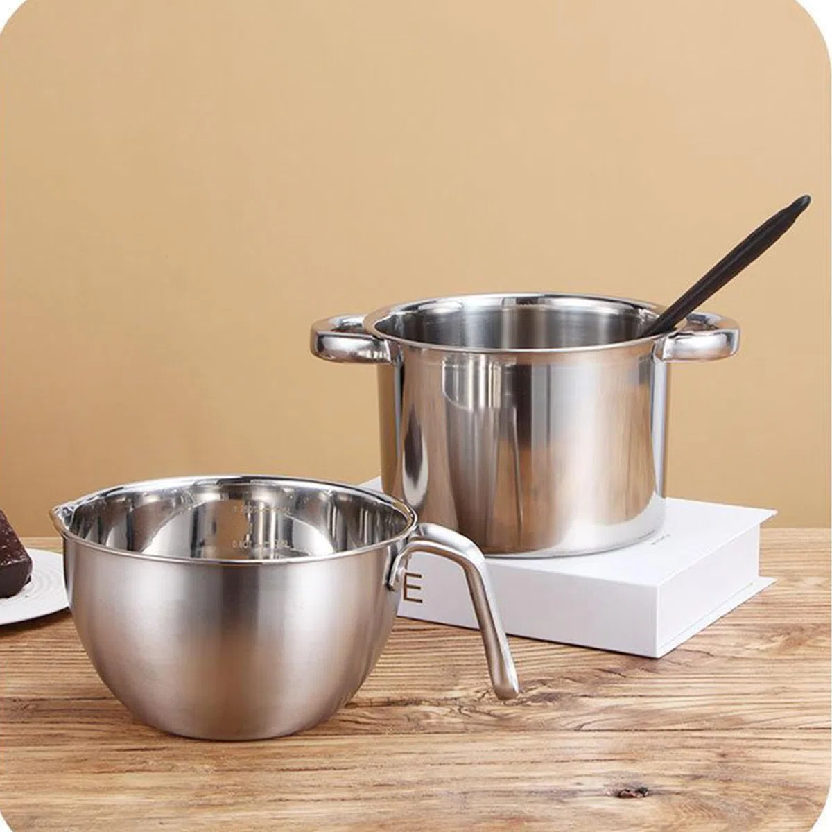 Fondue De Chocolate Utensilio para Fondue y Repostería | Fundidor de Queso para Queso Postres Repostería Cocina Casera Restaurante Chocolate y Dulces