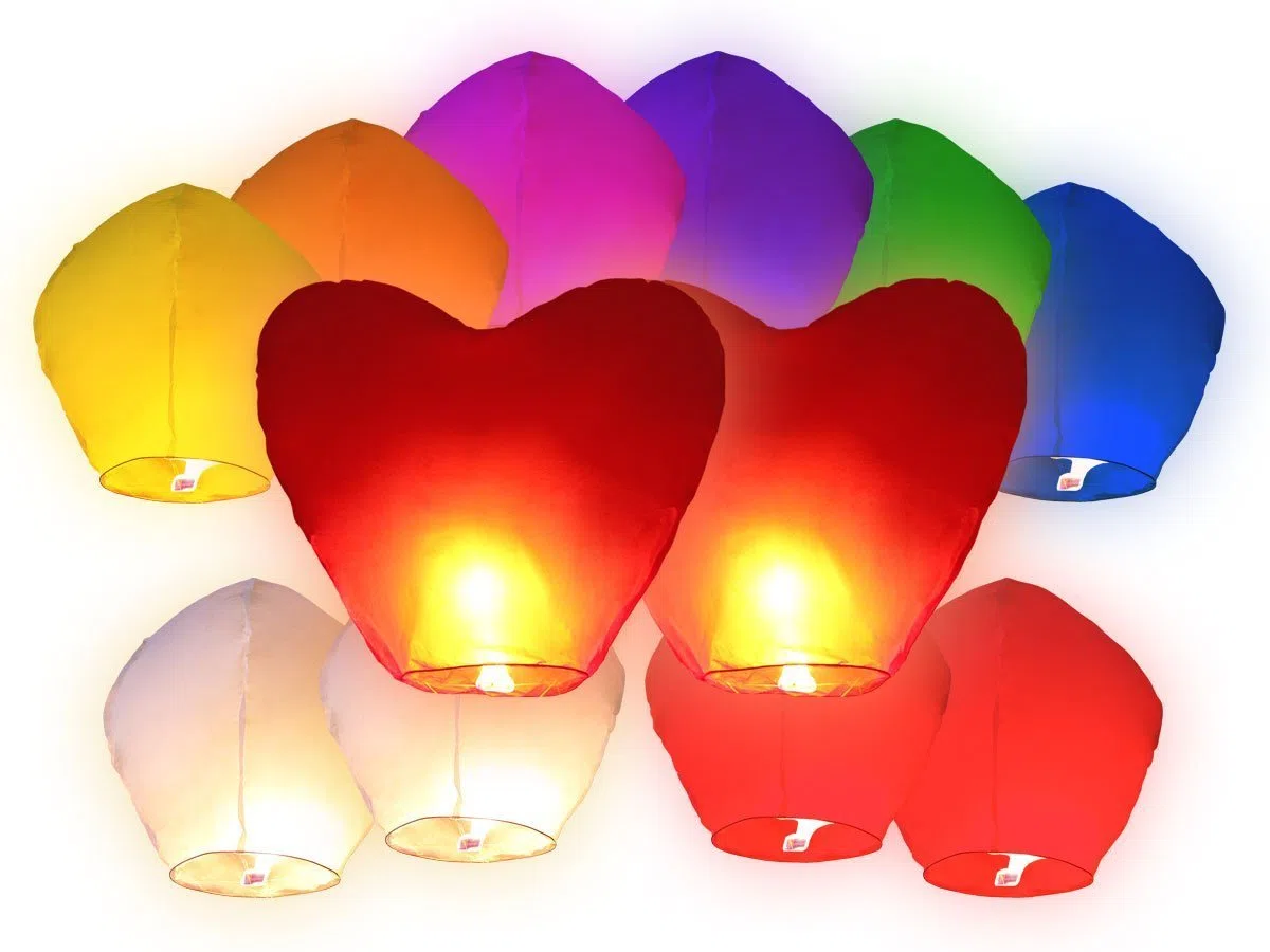 SKY LANTERN LANTERN Skystate, volante, 12 piezas