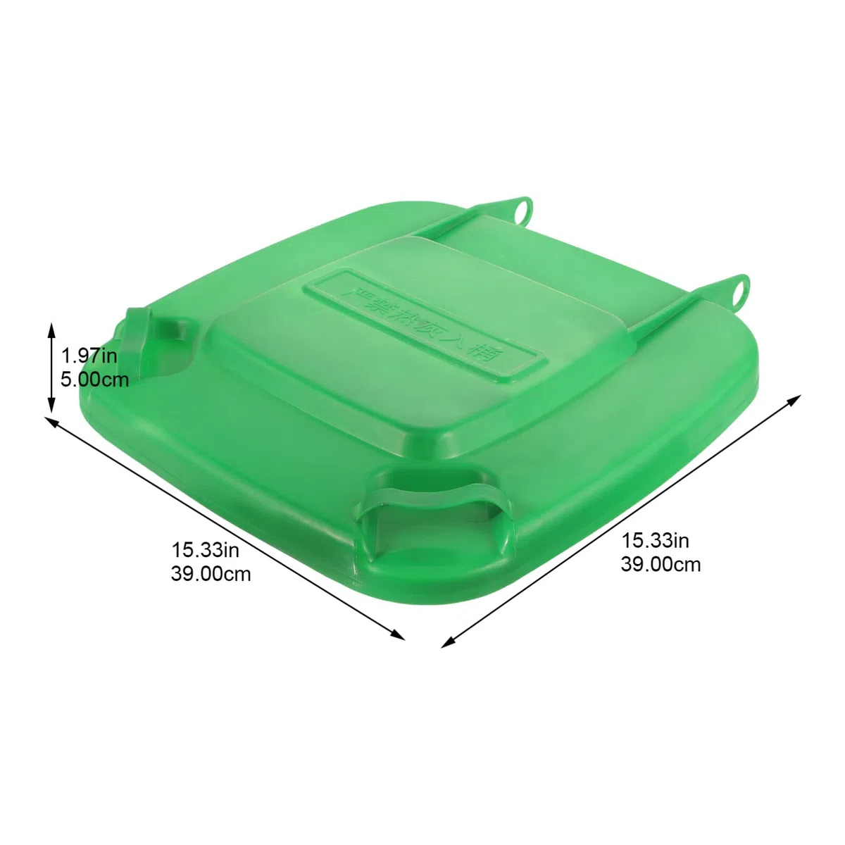 Baluue tapa de bote de basura plástico cubretodo Tapadera de plástico contenedor de basura en la acera gestión de tapa para bote de basura tapa para papelera espesar Accesorios protector