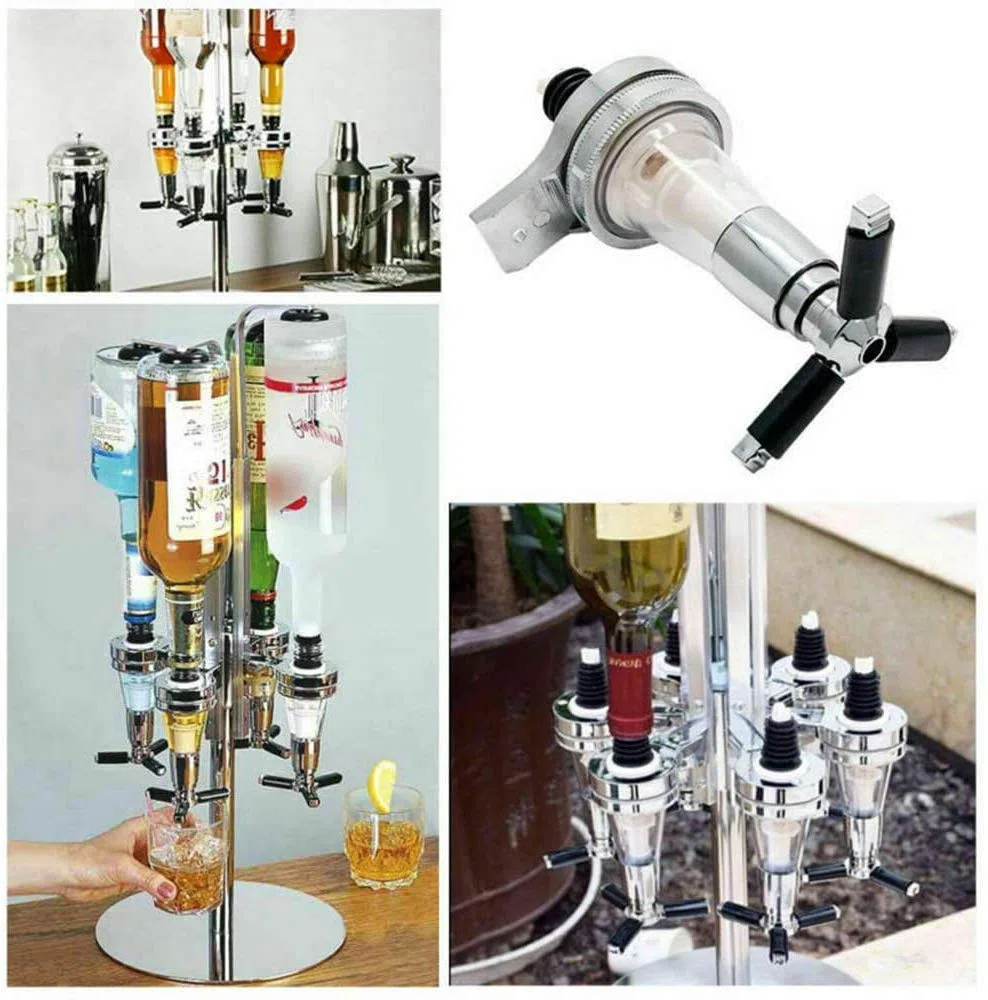 MACHSWON 8 piezas barra óptica espíritu medida pub dispensador bebida espíritu vino cóctel vertedor barra herramienta 25ml dispensador de licor