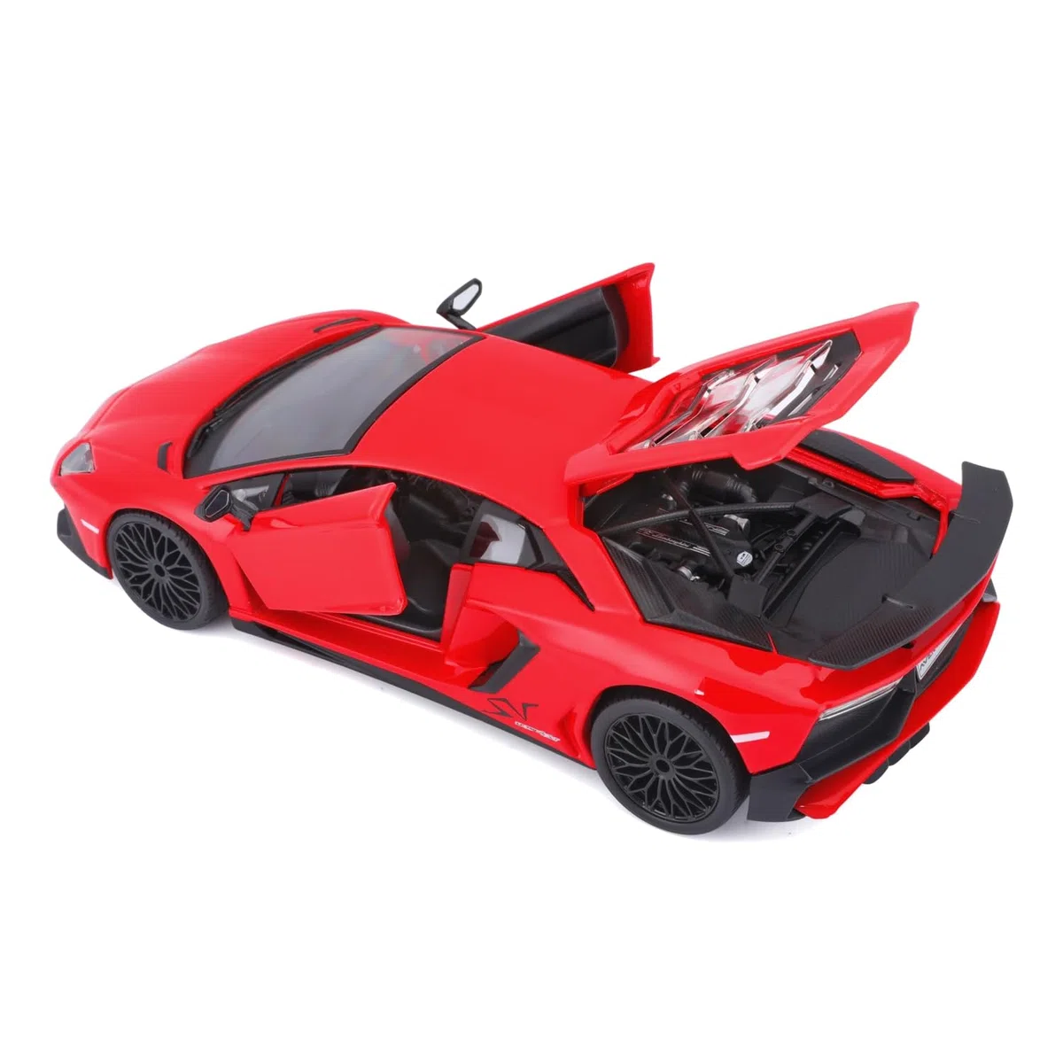 Bburago - Lamborghini Aventador, Rojo (18-21079)