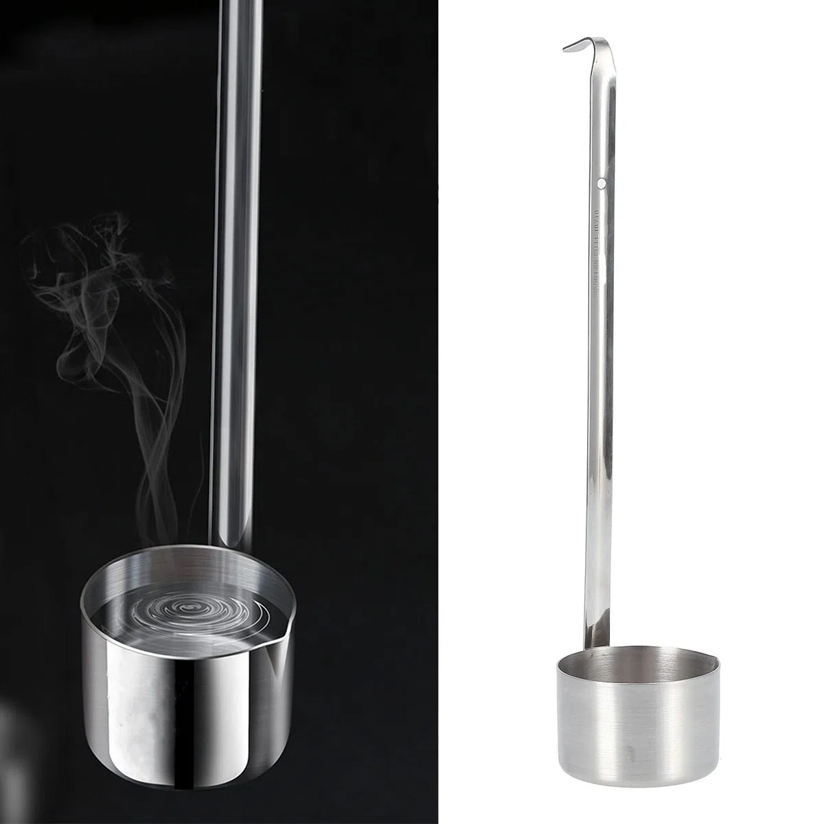 Cucharón Cuchara de Acero Inoxidable Cuchara para Vino Cuchara para Licor Cuchara para Vino Pañal para Vino Batidor para Vino Llenado Embudo para Vino Cucharón para Aceite