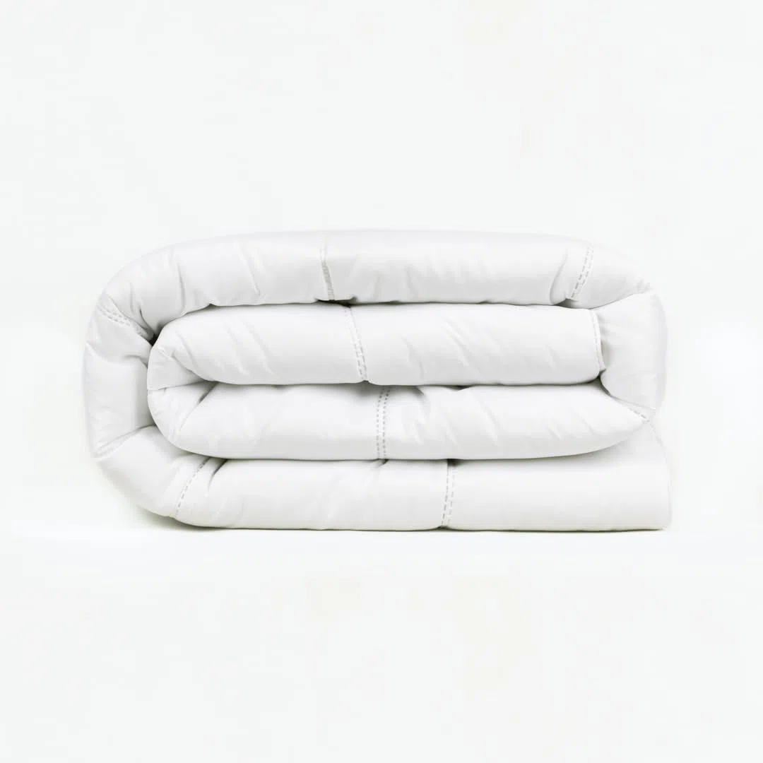 TRAMAS+ Relleno Nórdico Microfibra 200 gr/m² para Cama de Fibra Hueca Siliconada Color Blanco, Suave, Cálido Minimalista - (Cama 90)
