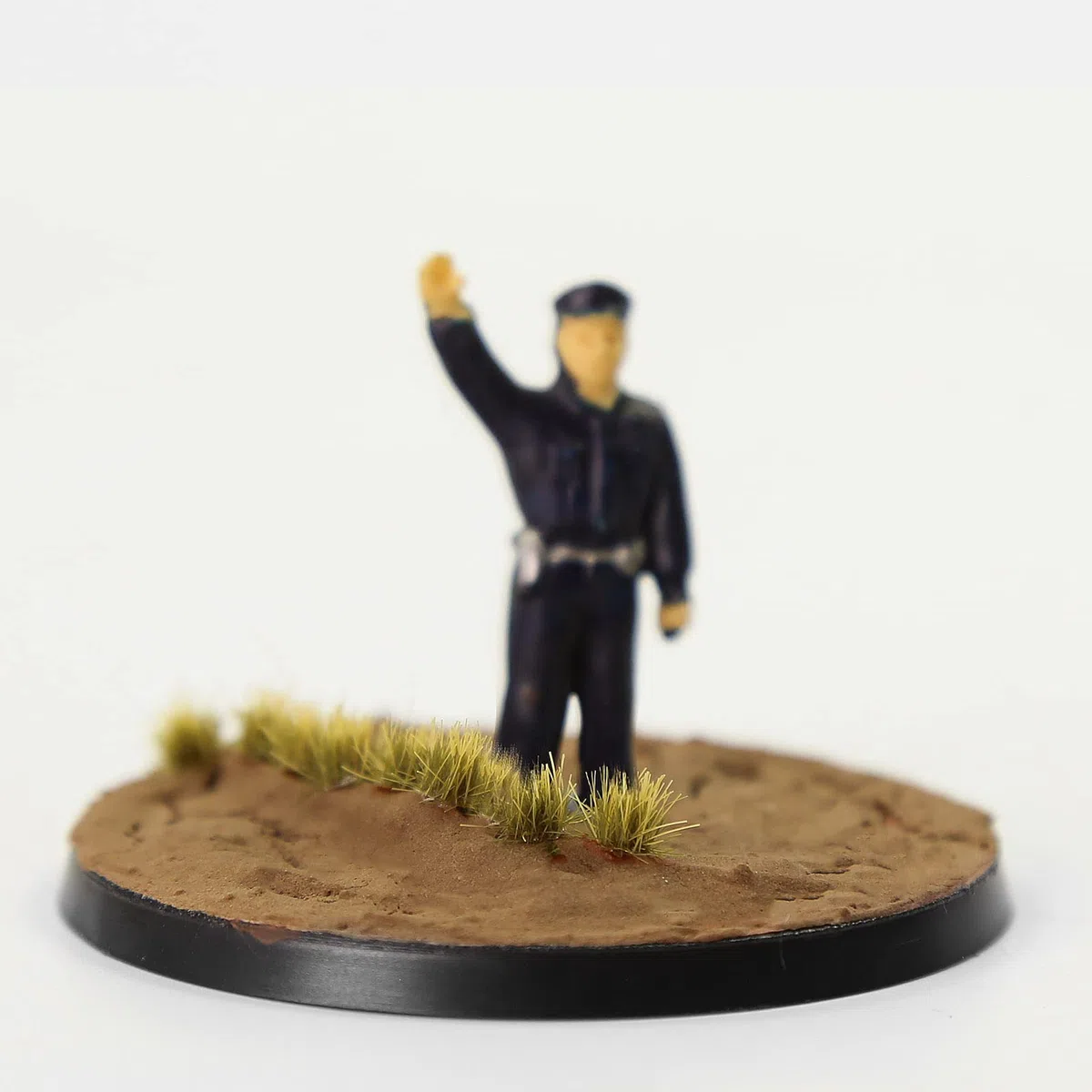 Evemodel Modelo de base redonda de 60 mm, 80 mm, 90 mm, 100 mm, base de plástico para mesa de arena, juegos de guerra, mesa con base mixta (50 unidades)
