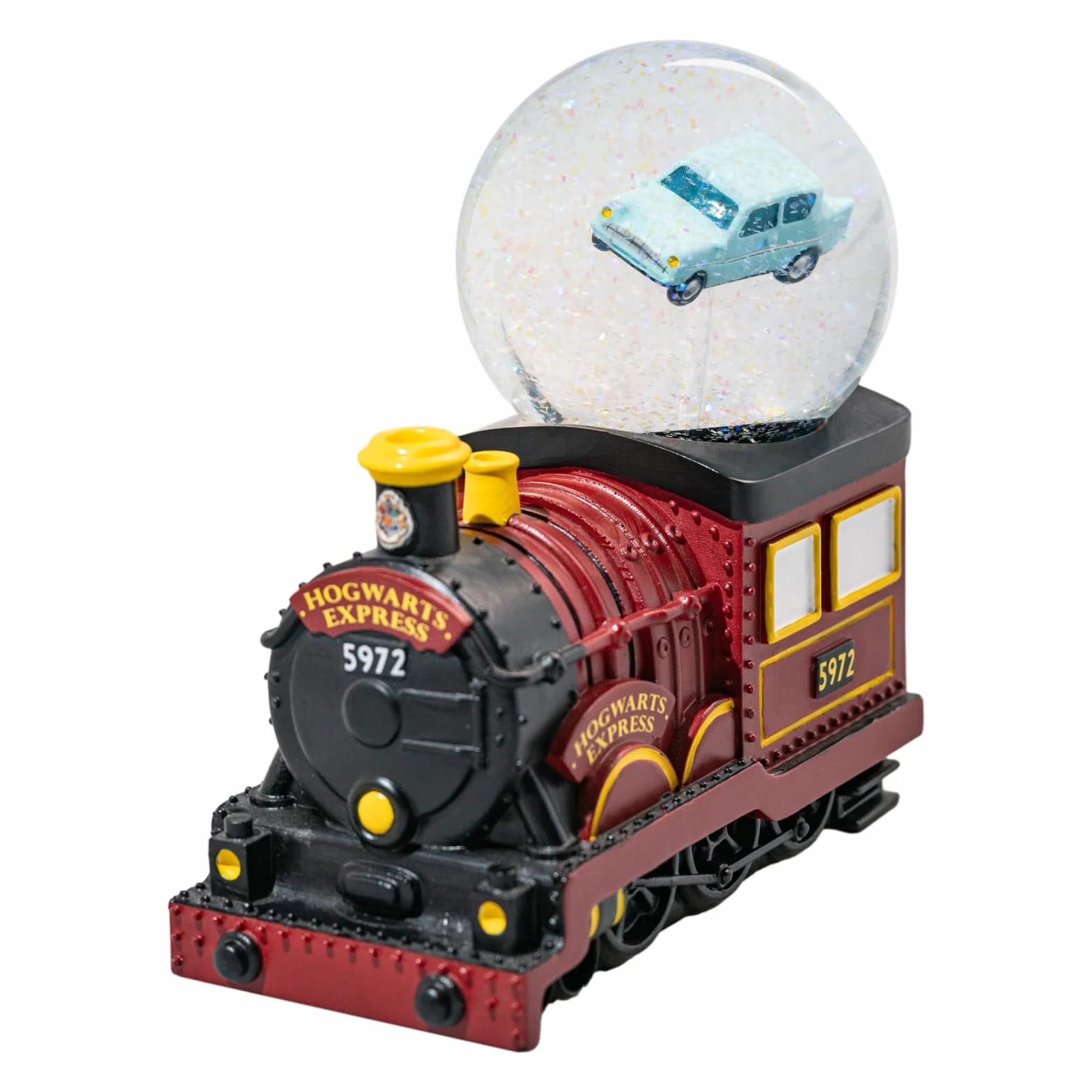 Bola de Nieve Harry Potter - Figura Hogwarts Express para Decoración Navidad : Harry Potter Regalos Merchandising │ Bola de Cristal con Nieve y Base de Resina para Gran Estabilidad