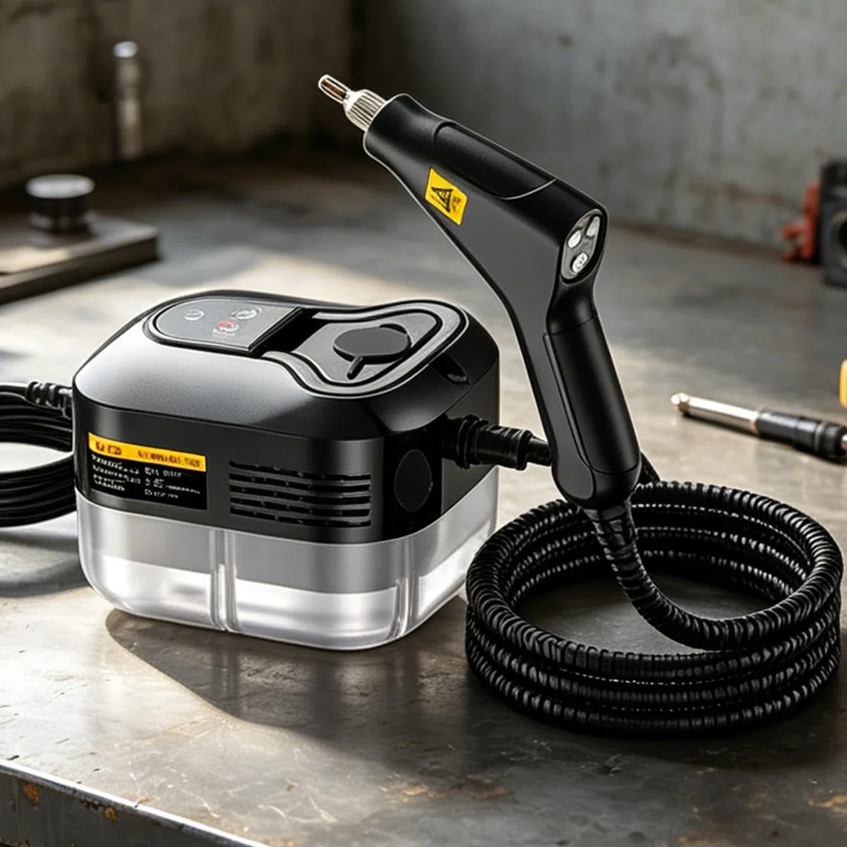 Limpiador A Vapor Portátil 2500 W, Potente, Alta Temperatura, Portátil | Máquina De Limpieza A Vapor Para El Baño Para Tapicería, Sofá, Alfombra, Muebles, Ventana, Suelo Y Azulejo