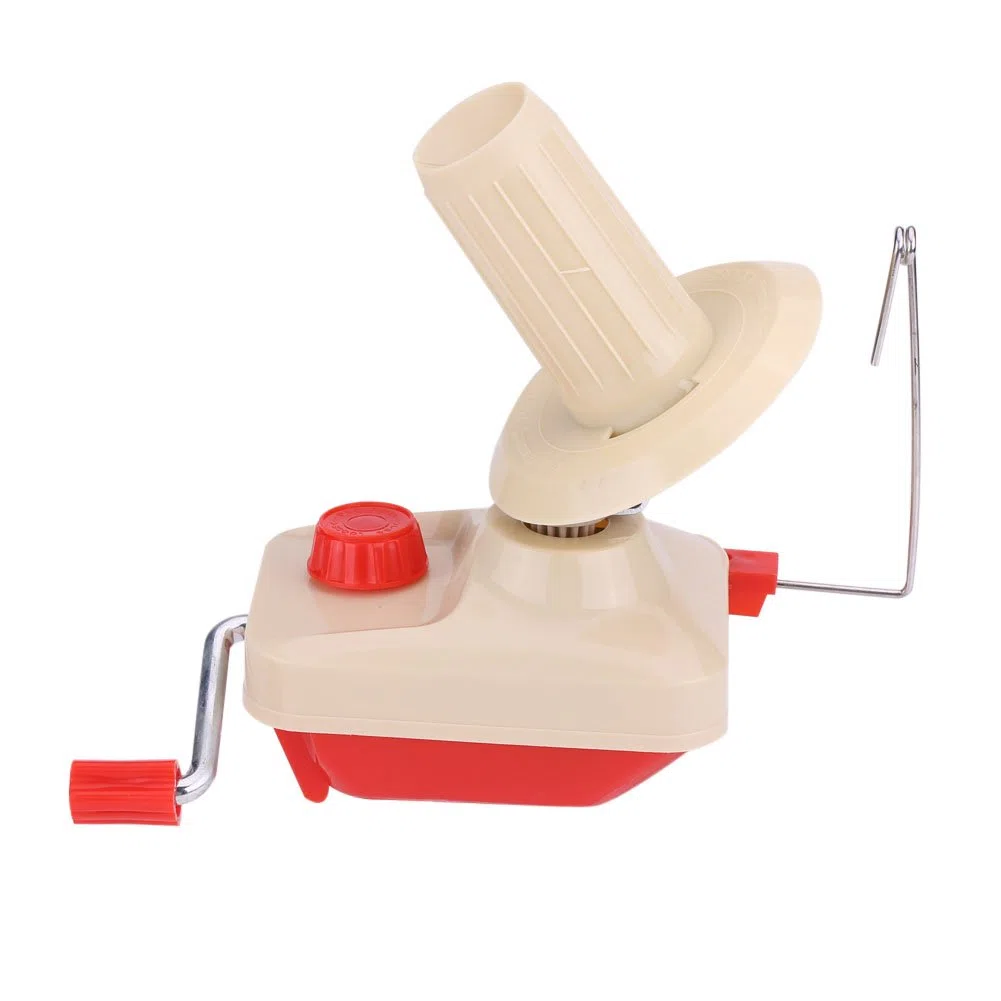 Bobinadora de bolas de hilo operada a mano, rollo de hilo de hilo de fibra, hilo de lana, soporte de bobinadora de bolas, accesorios de costura para DIYCraft