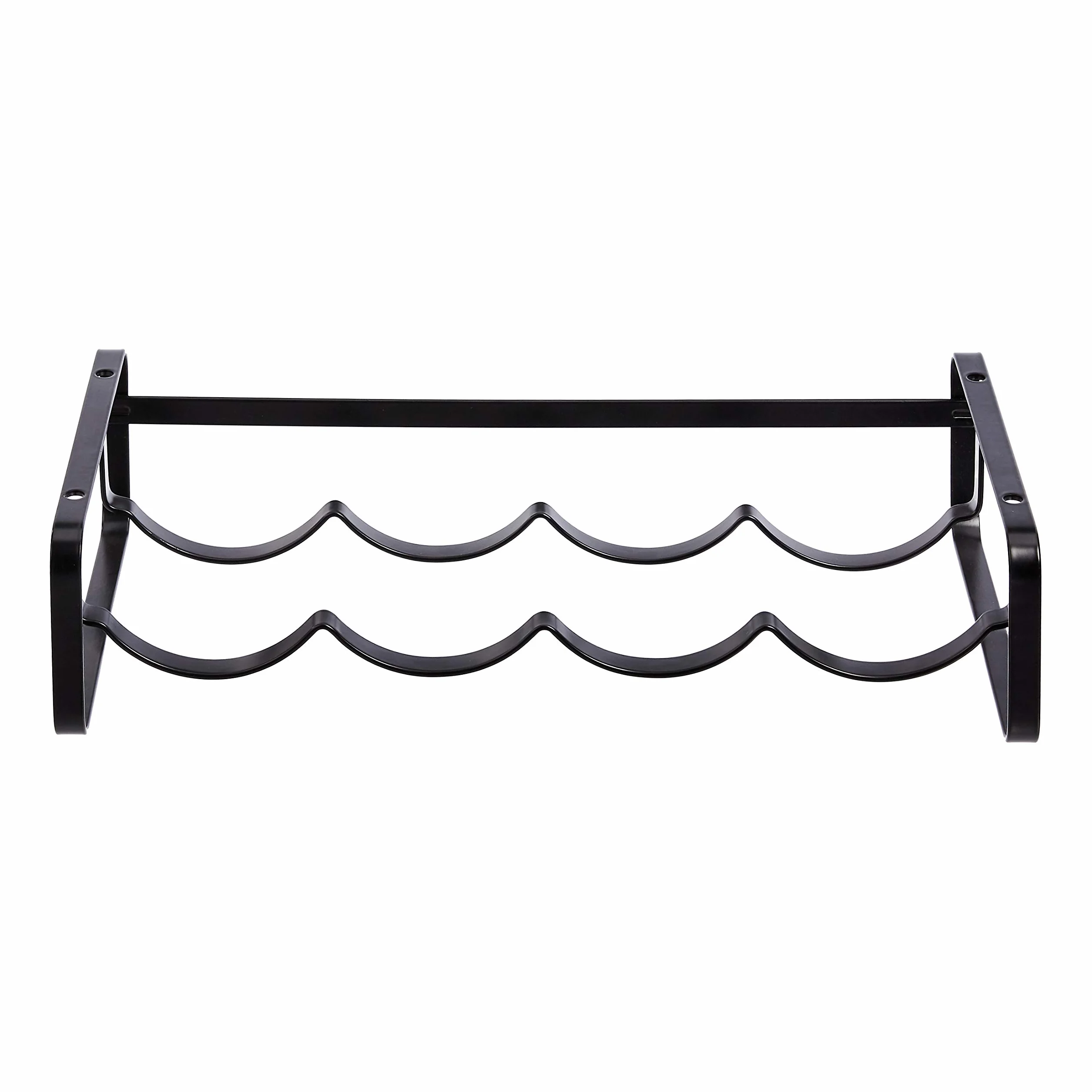 Amazon Basics Botellero apilable de mesa, Negro