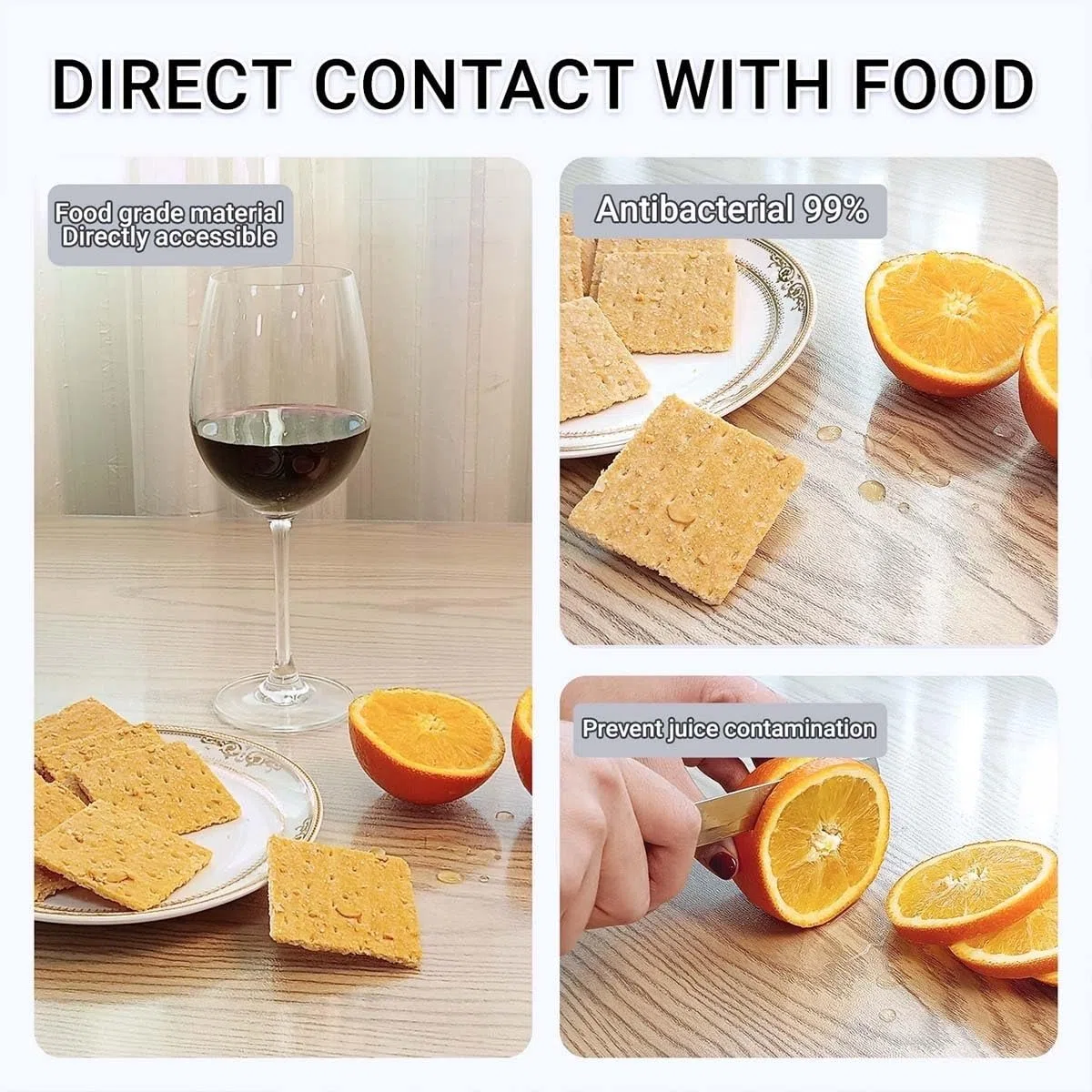 Mantel de PVC transparente de 2 mm, funda de plástico impermeable para escritorios de cocina y oficina, protector de mesa de 100 cm x 150 cm, fácil de limpiar, elegante decoración de mesa de comedor
