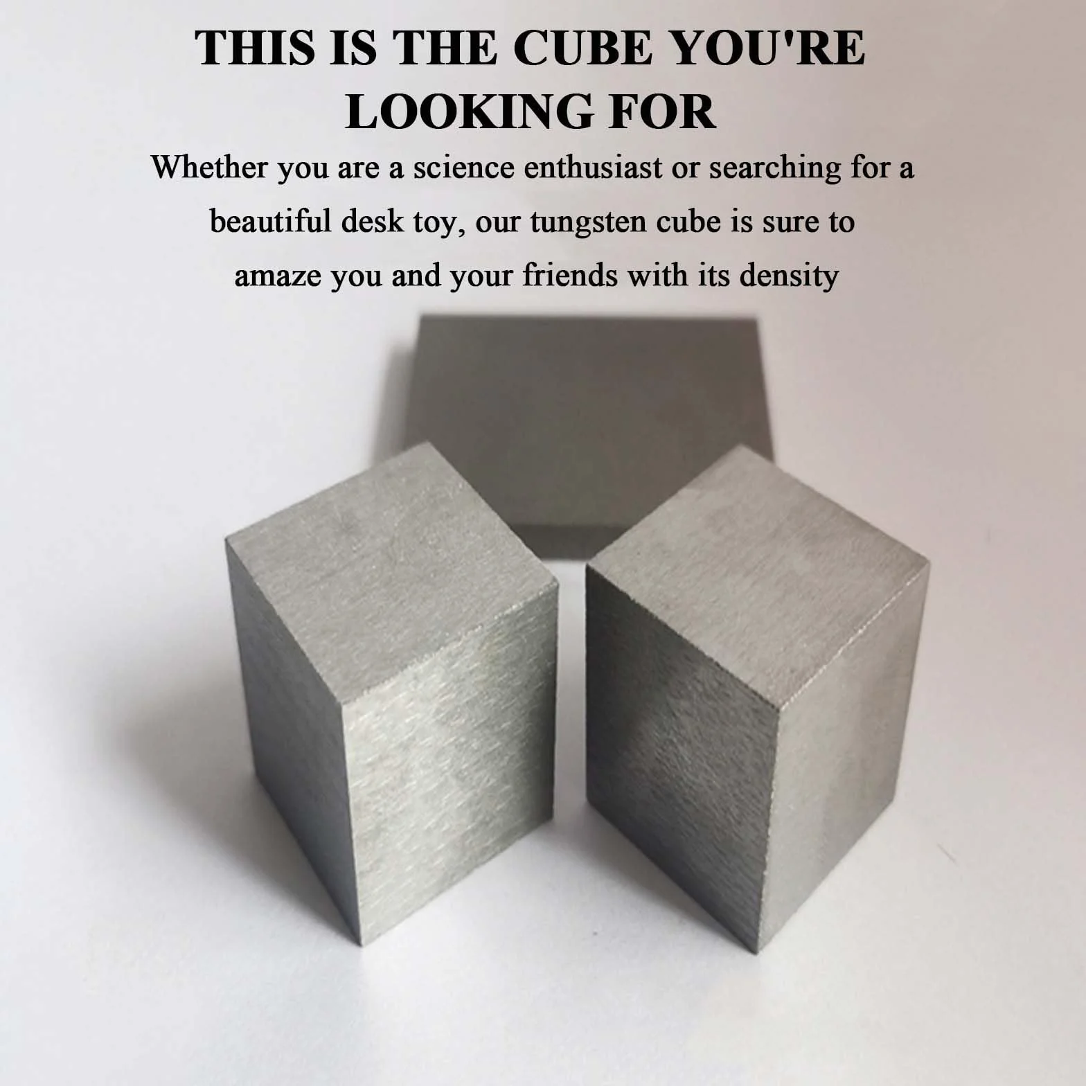 Cubos De Densidad De Metal De Cubo De Tungsteno Cubo De Metal De Alta Pureza De 10 × 10 × 10 Mm Adecuado para La Industria De Construcción Y Maquinaria