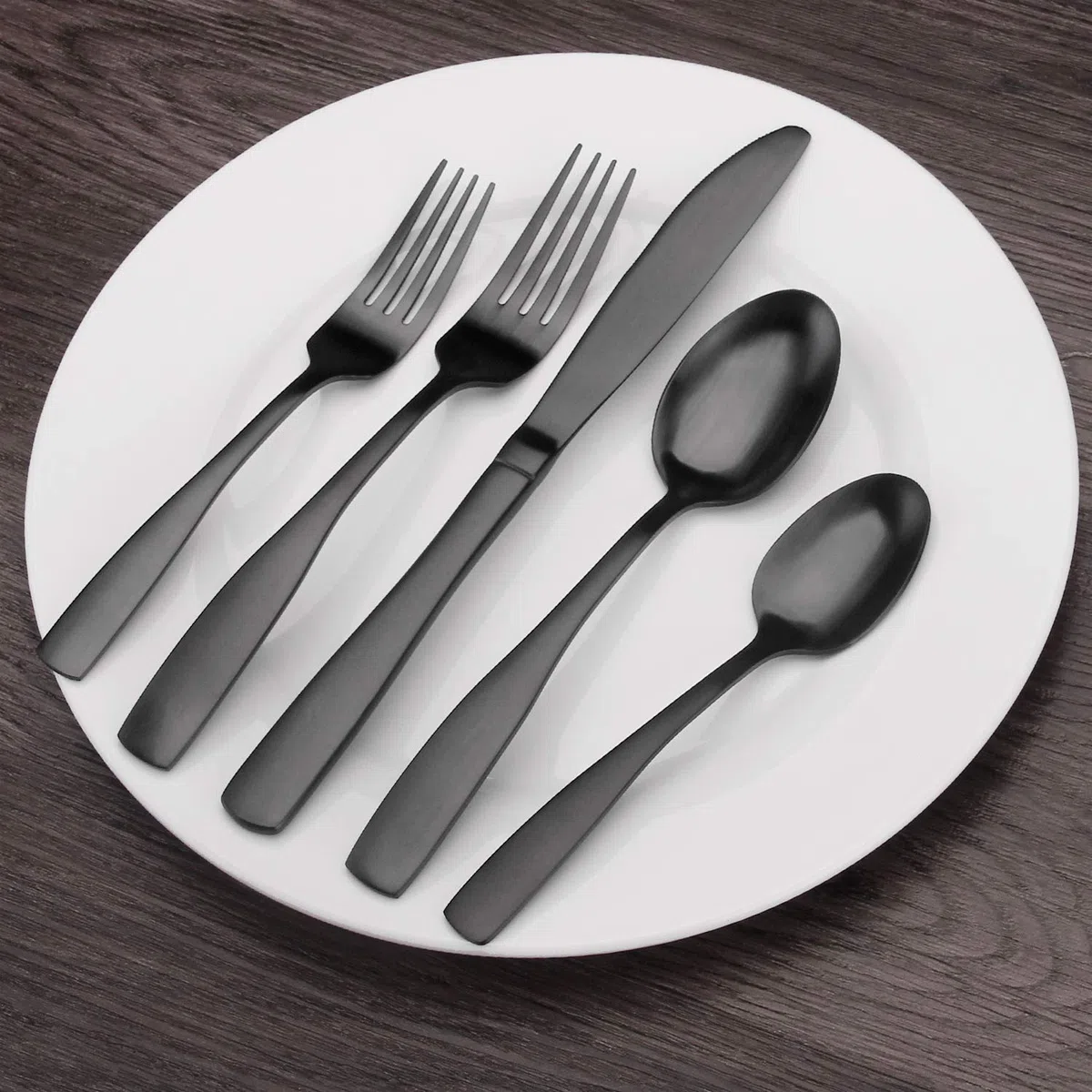 Silverware Set de cubiertos de acero inoxidable, vajilla para el hogar y el restaurante, apto para lavavajillas