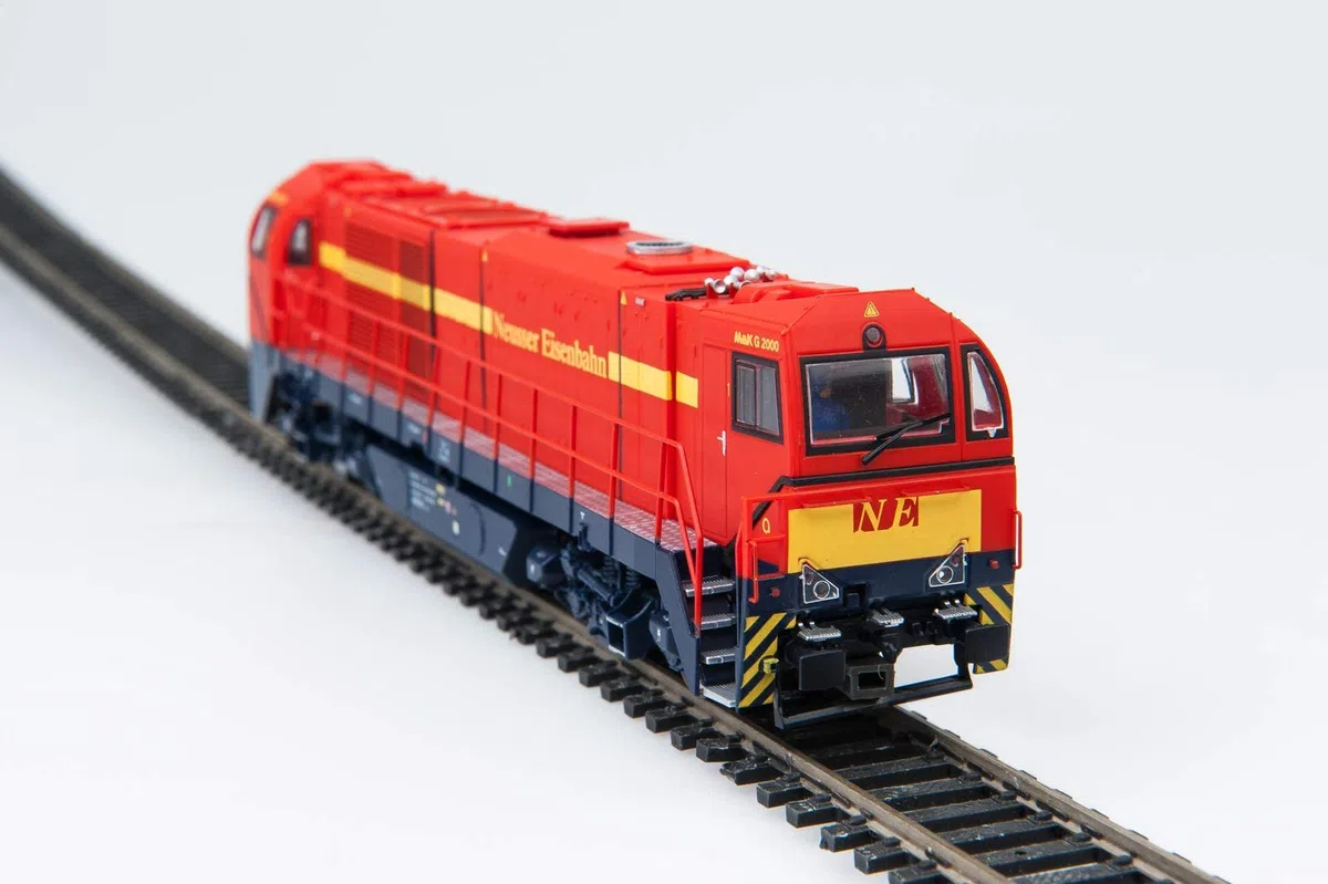 MEHANO 8812 T 277 VOSSLOH G2000 NEUSSER Locomotora, Rojo