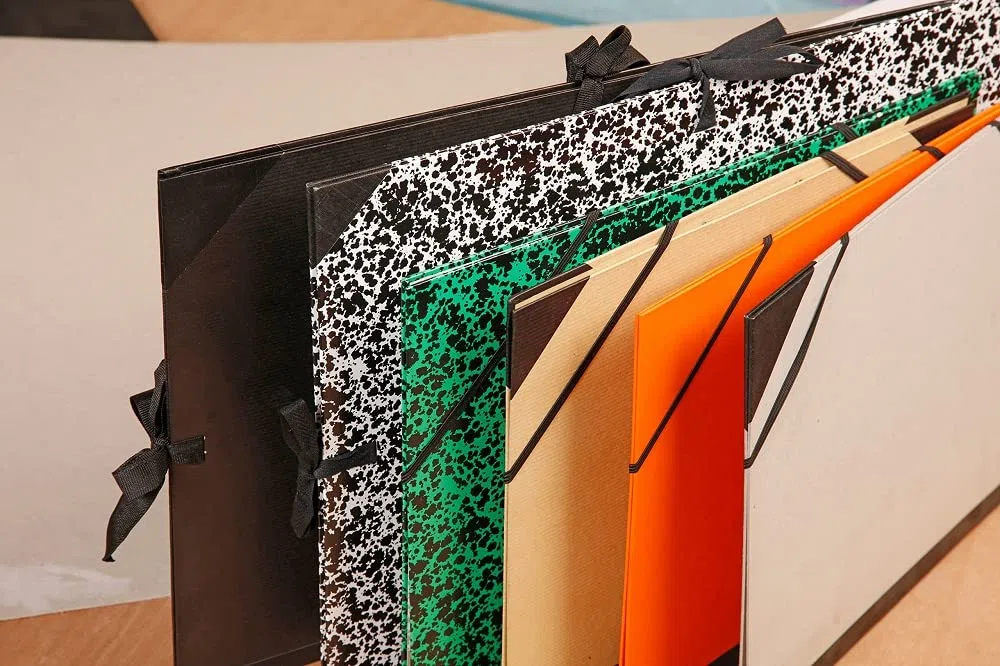 Clairefontaine Annonay "Art carpeta con elástico, verde, 52 x 72 cm